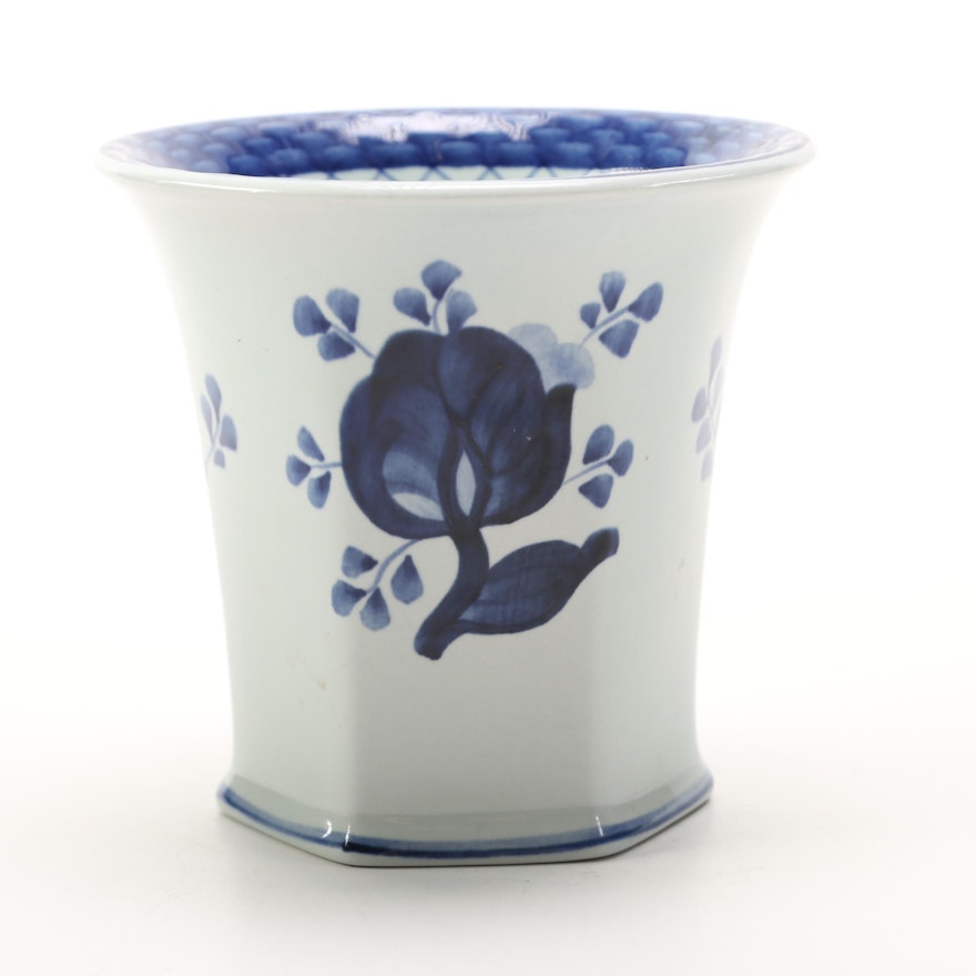 Royal Copenhagen "Tranquebar Blue" Vase