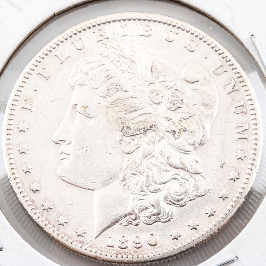 1890 S Silver Morgan Dollar