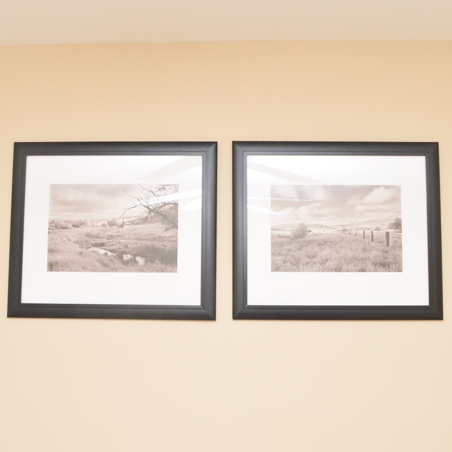 Framed Gelatin-Silver Photographic Prints