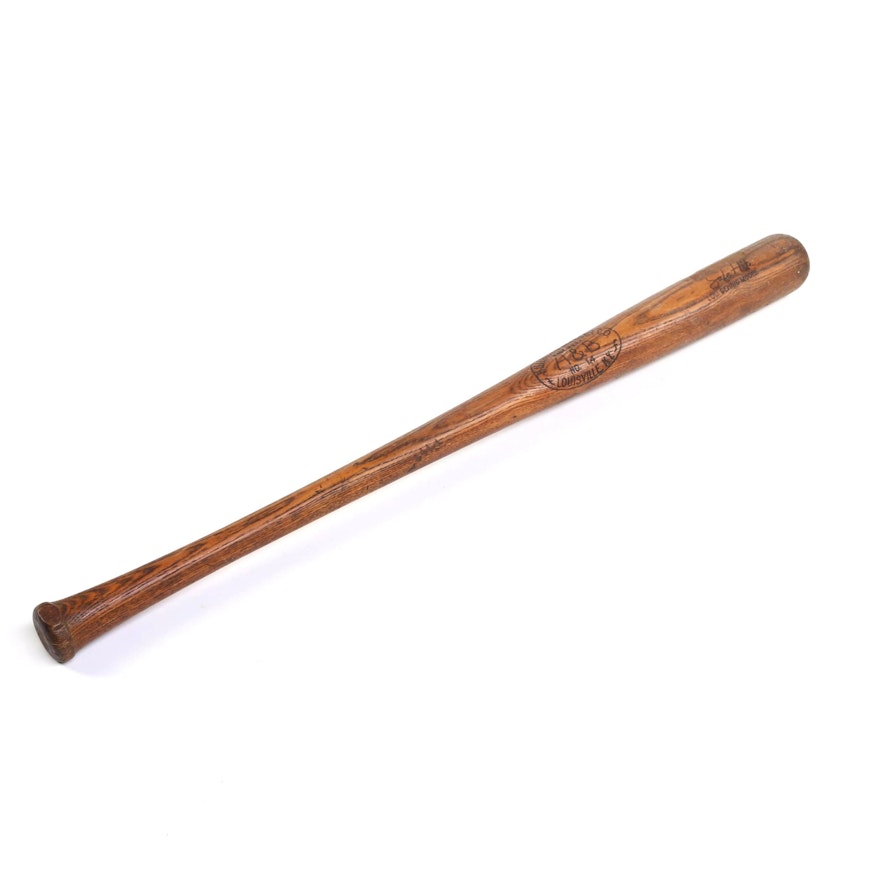 1930s Hillerich & Bradsby Lou Gehrig Baseball Bat