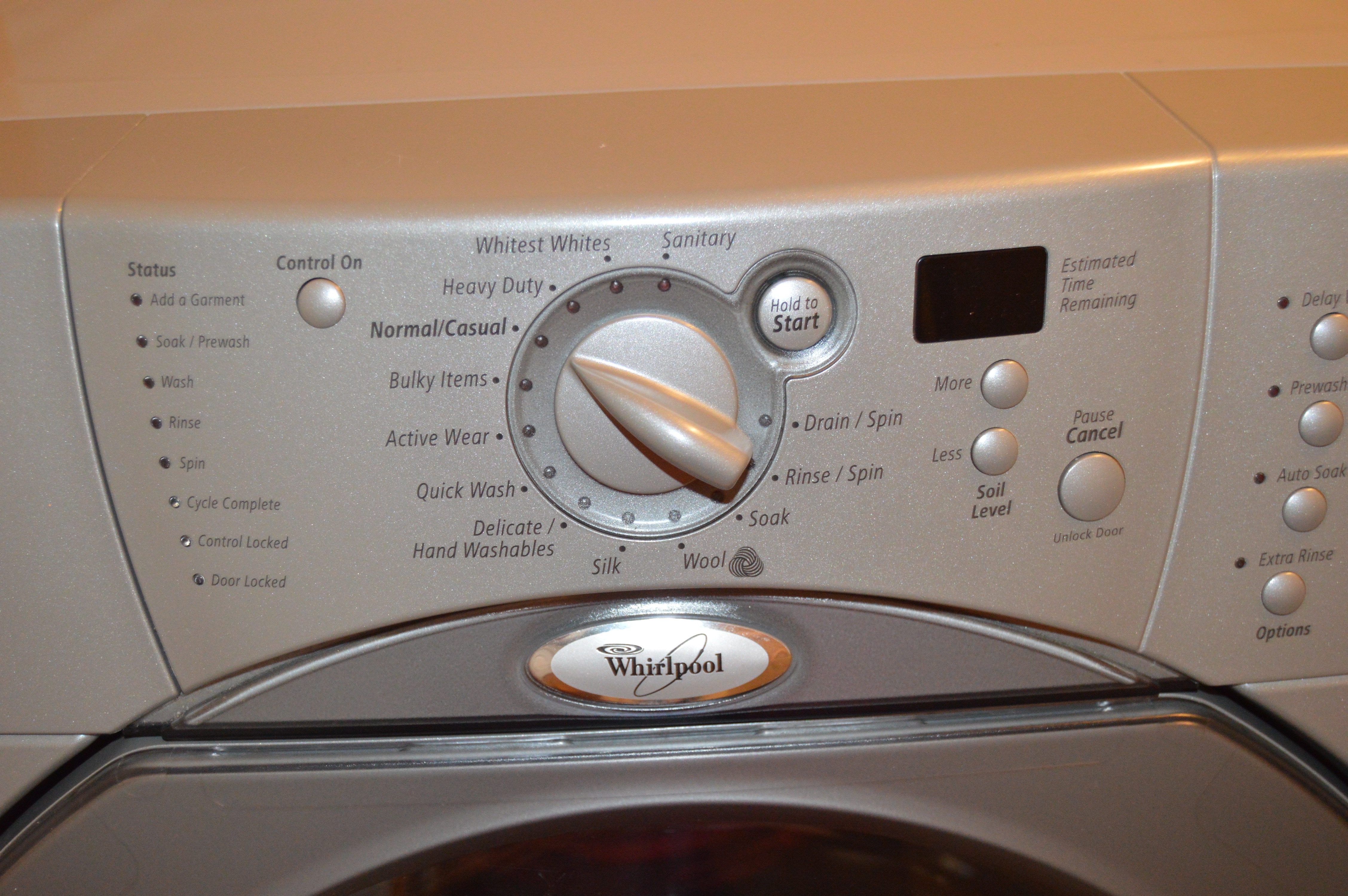 Whirlpool "Duet HT" Front-Load Washer and Storage Pedestal