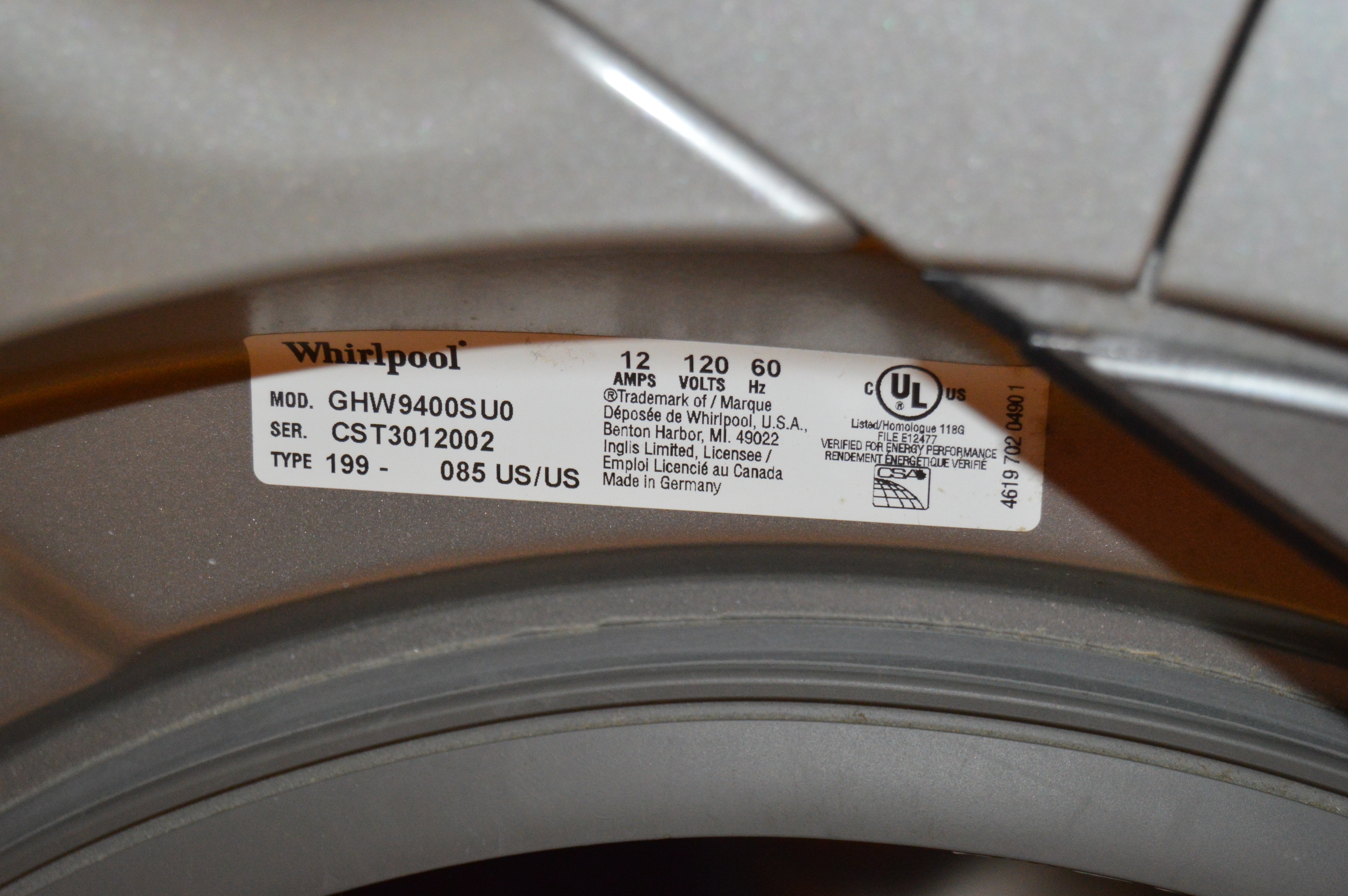 Whirlpool "Duet HT" Front-Load Washer and Storage Pedestal