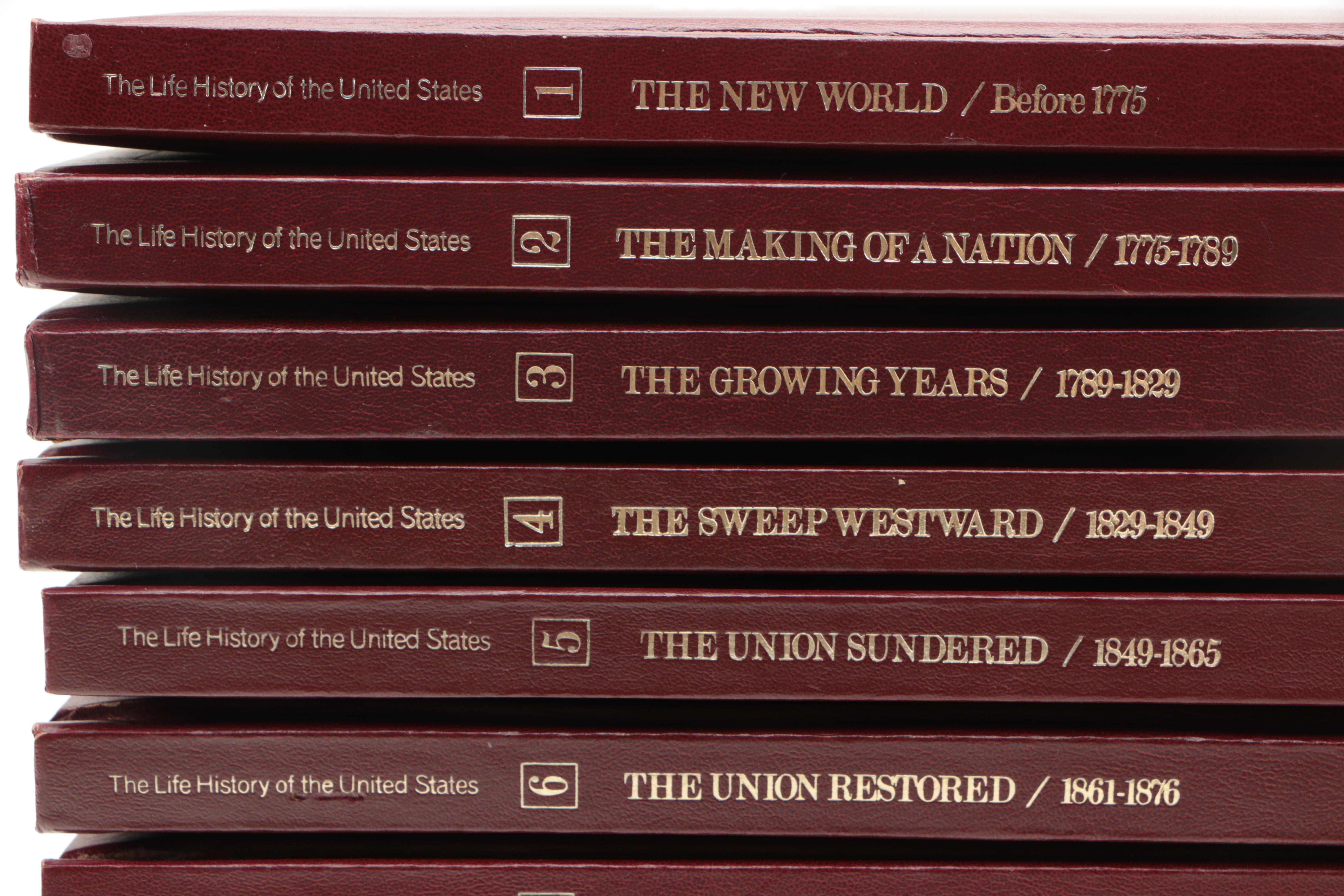 "The Life History of the United States" Encyclopedia Set