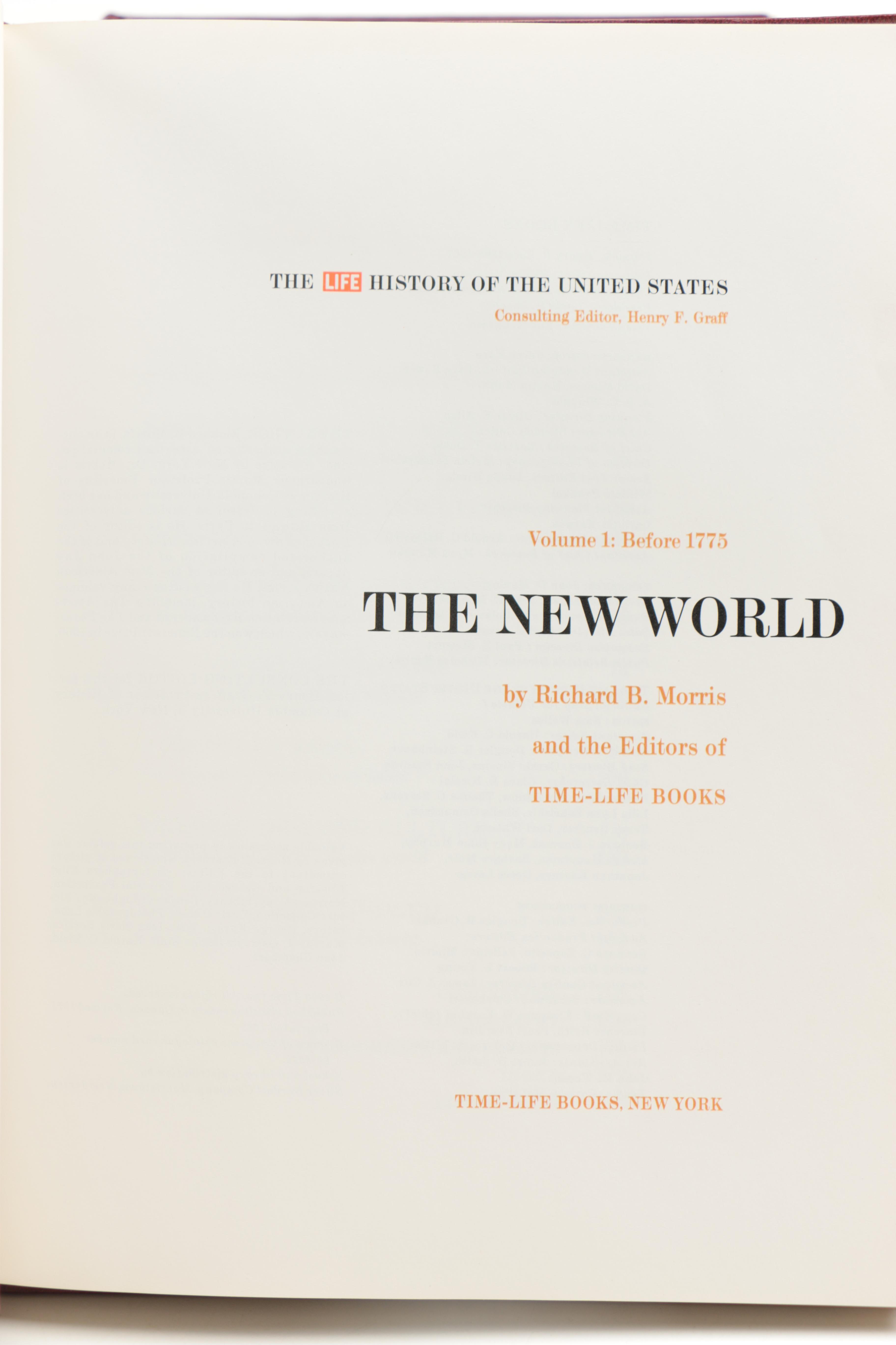 "The Life History of the United States" Encyclopedia Set