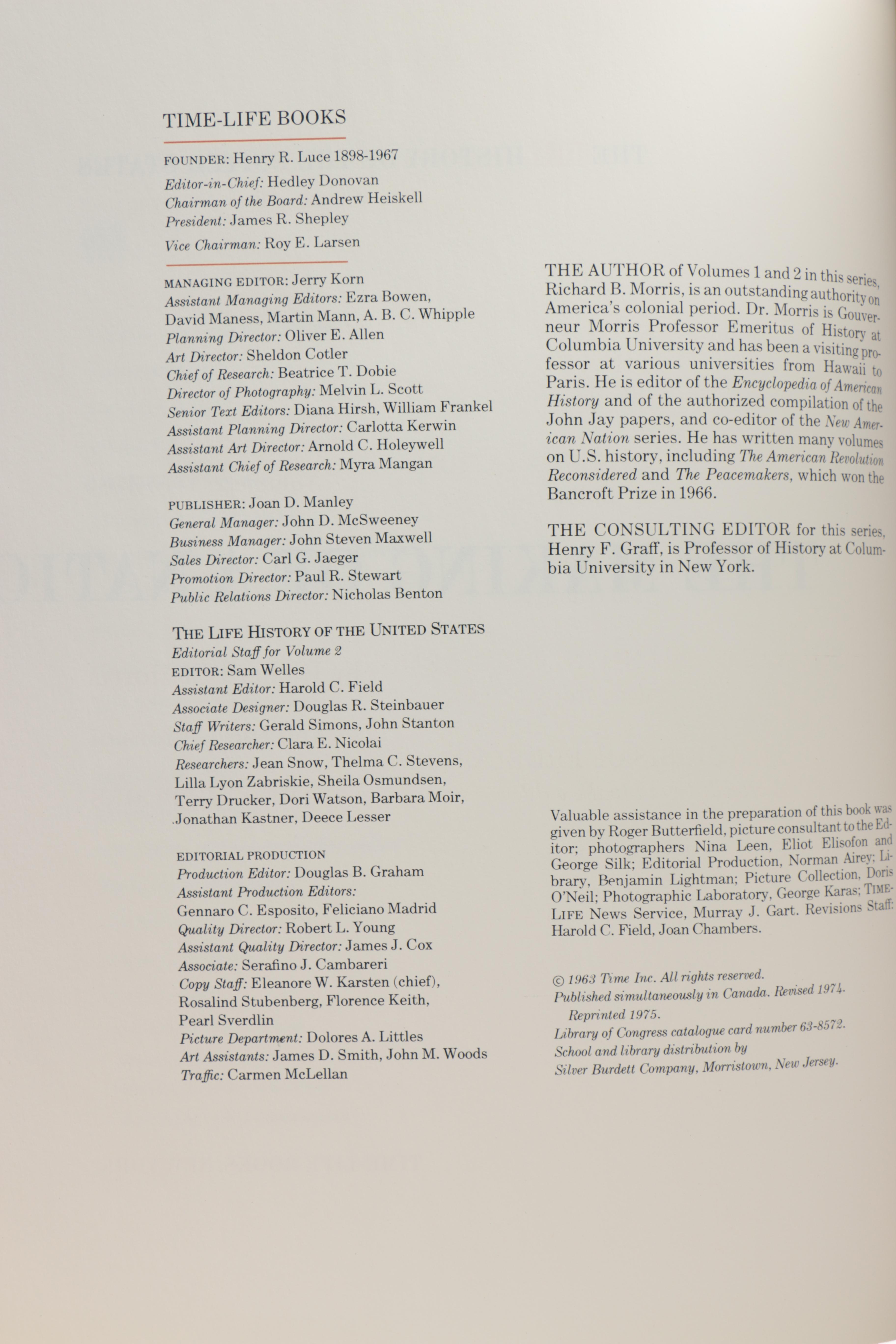 "The Life History of the United States" Encyclopedia Set