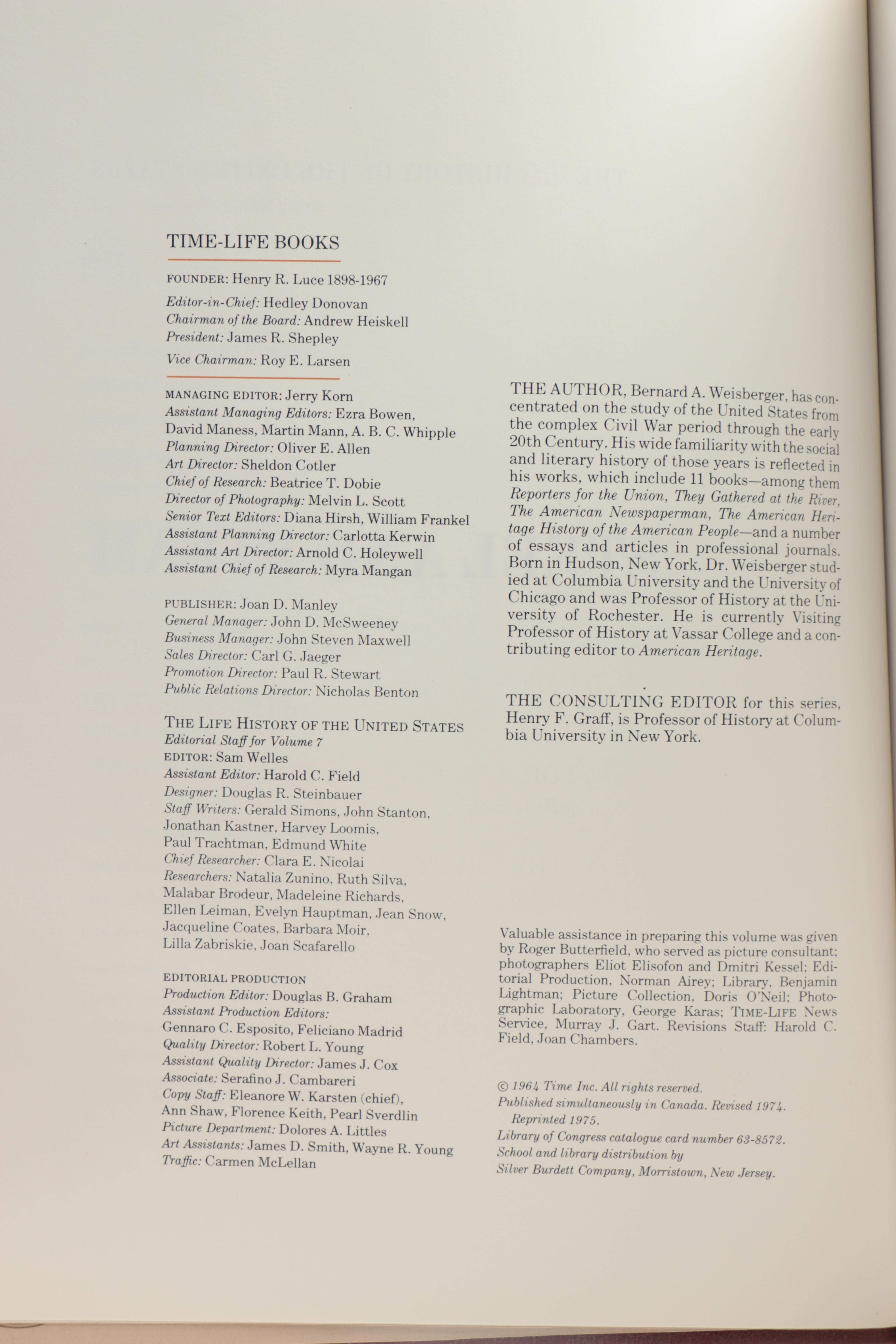 "The Life History of the United States" Encyclopedia Set