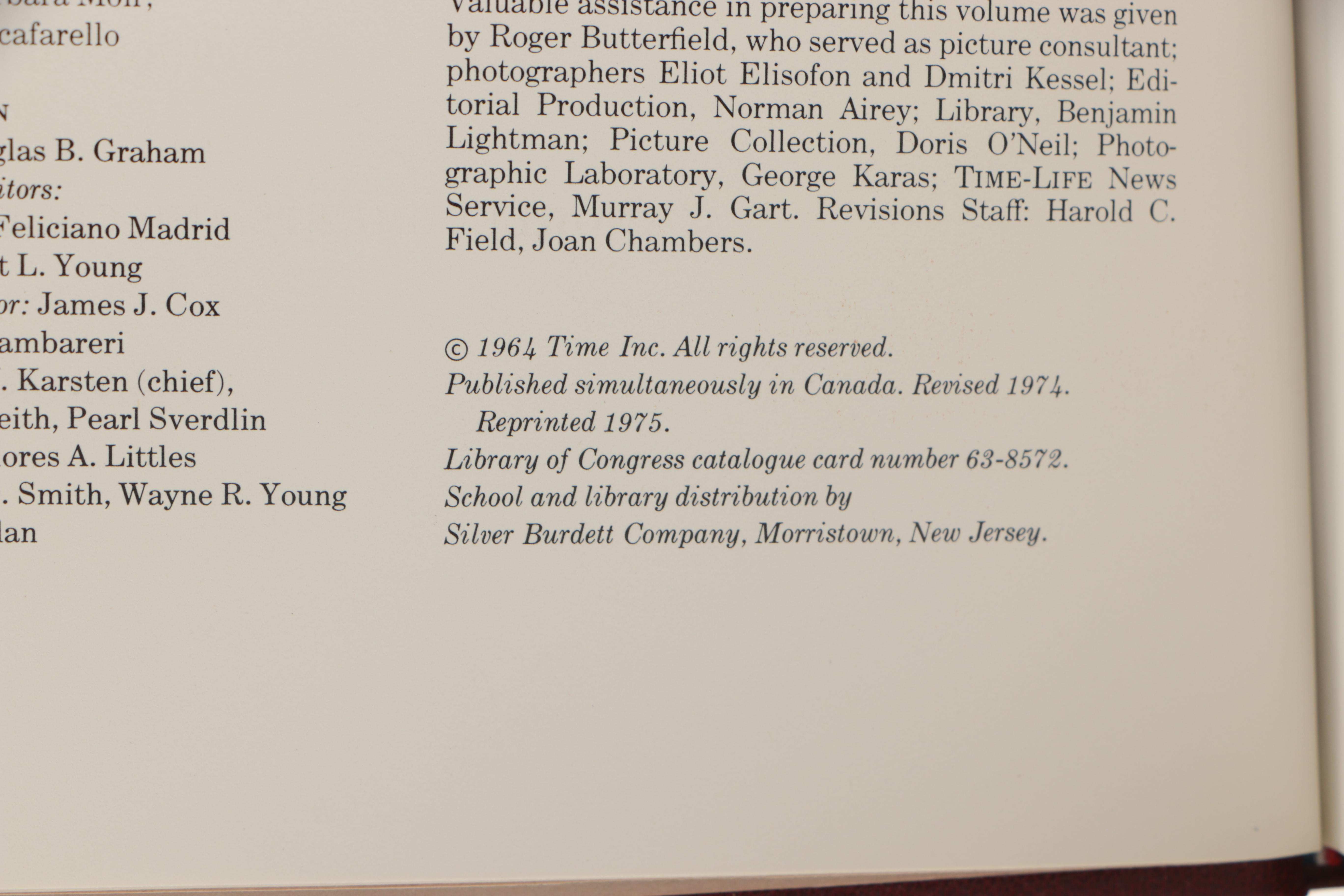 "The Life History of the United States" Encyclopedia Set