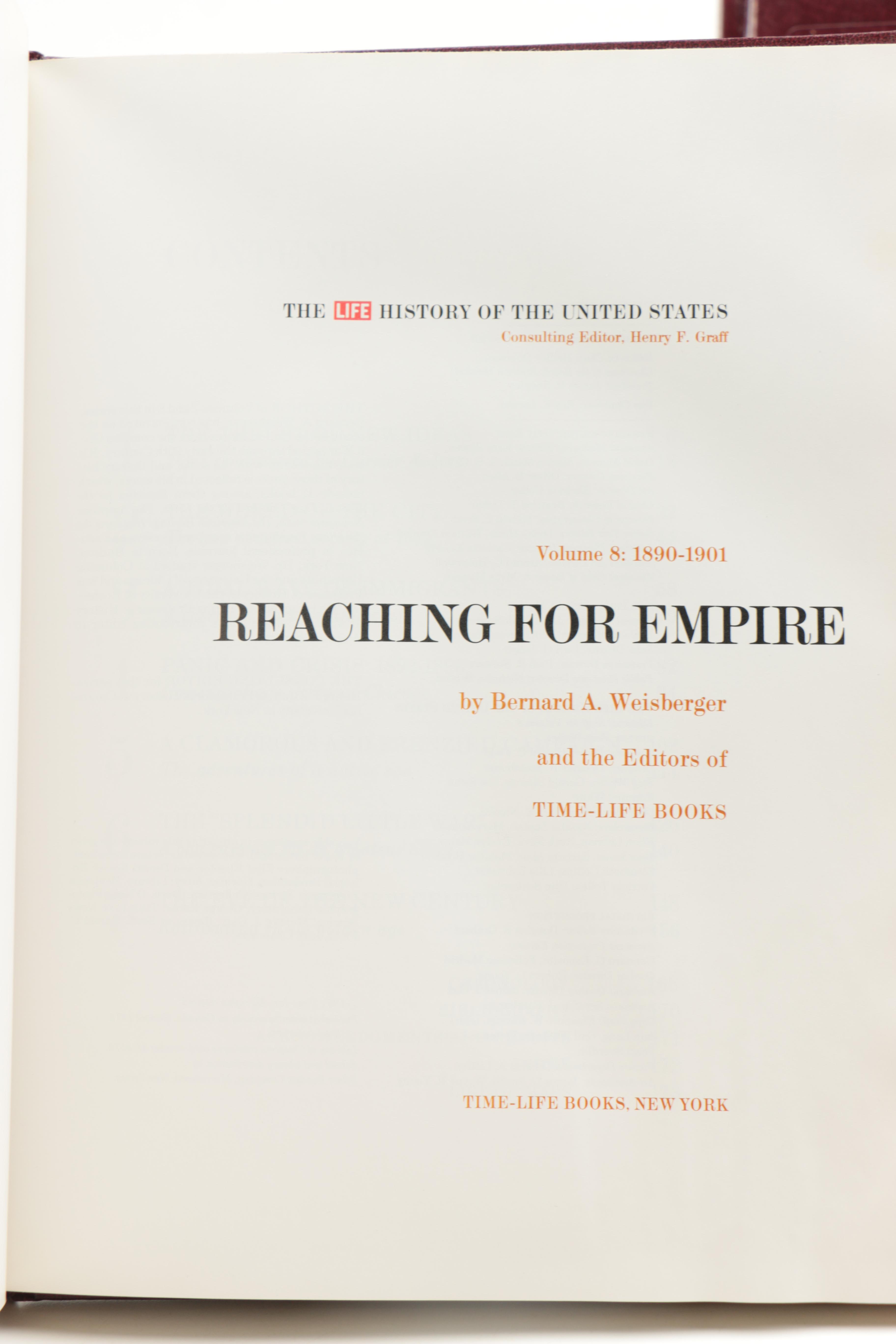 "The Life History of the United States" Encyclopedia Set