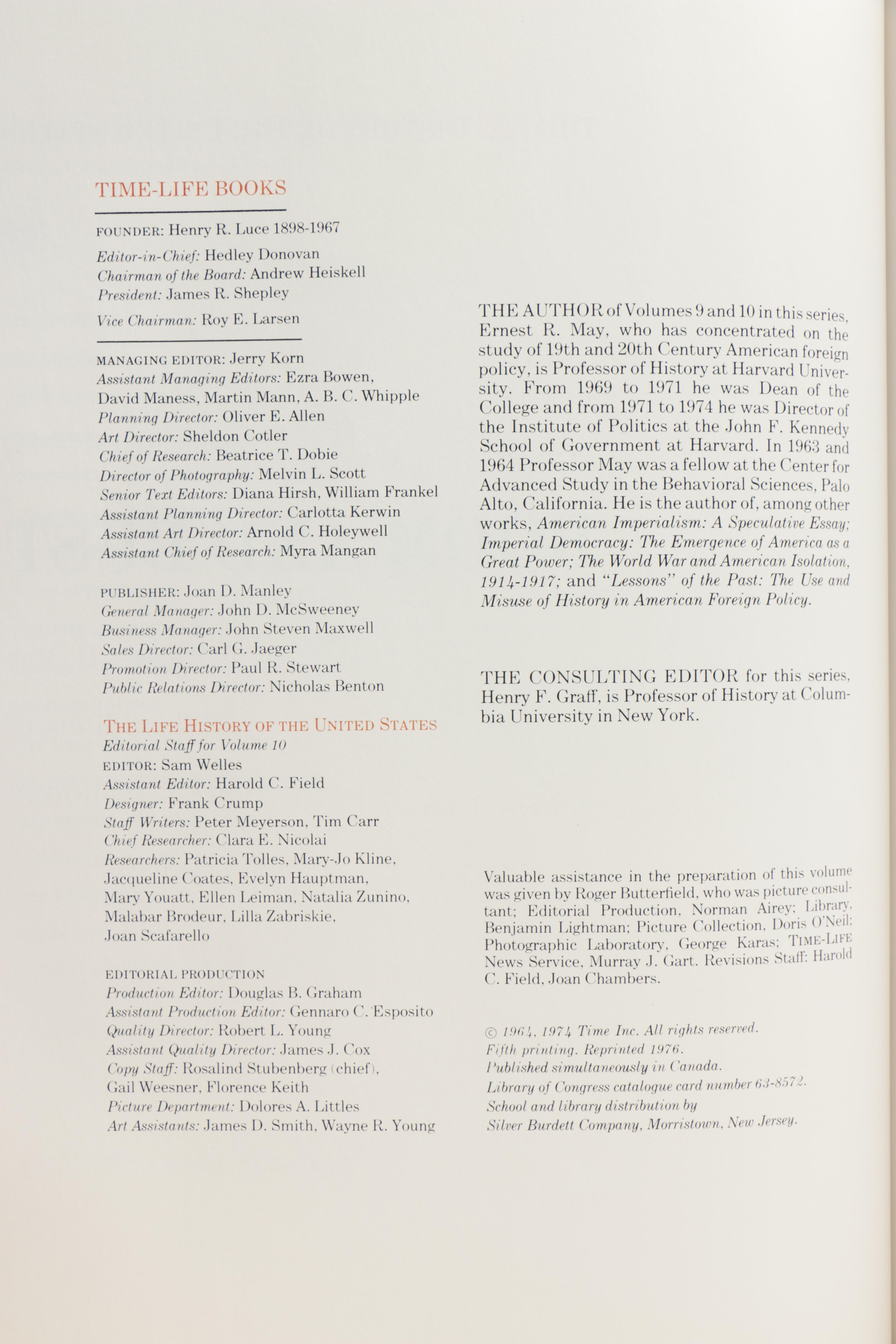 "The Life History of the United States" Encyclopedia Set