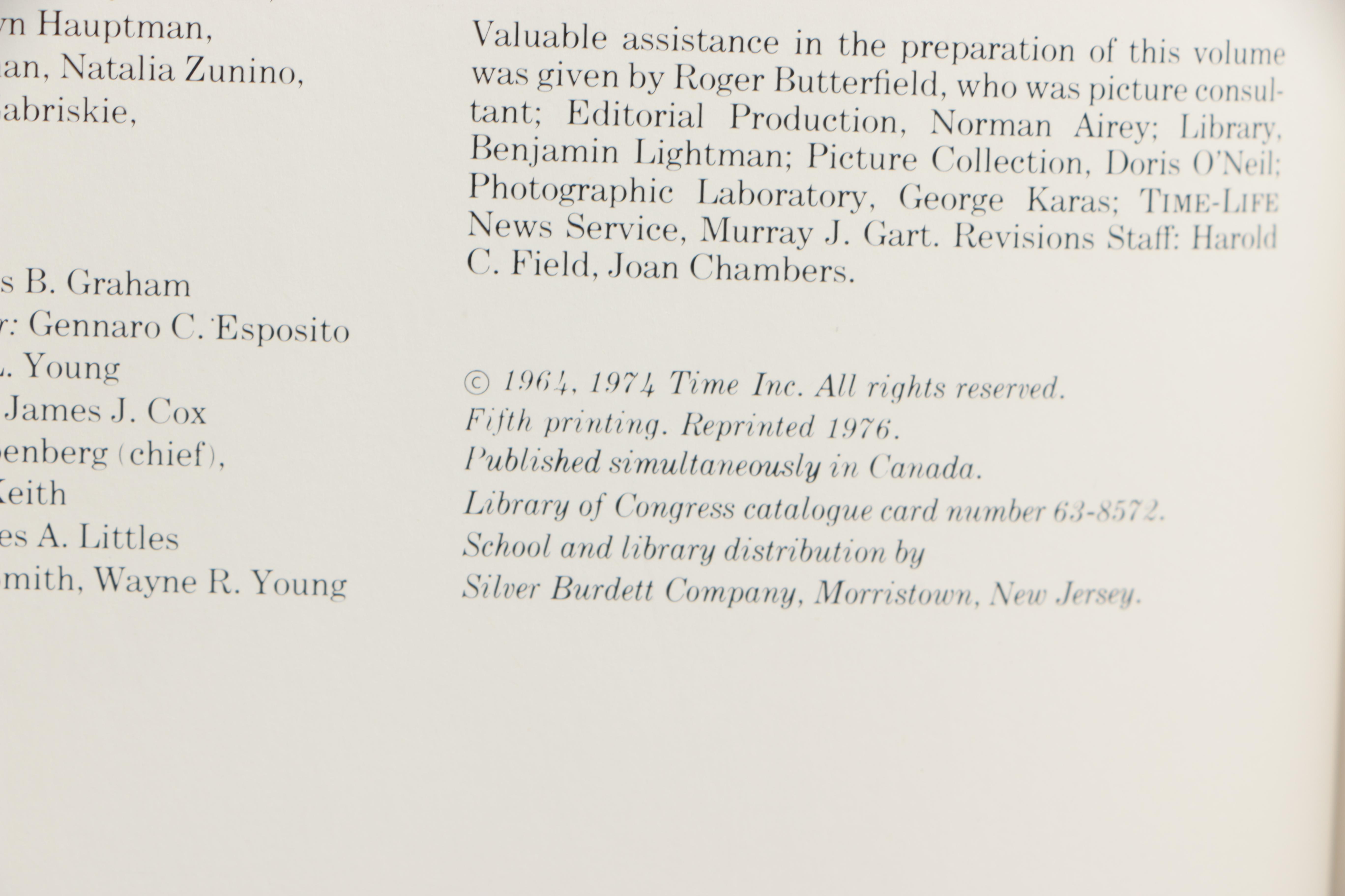 "The Life History of the United States" Encyclopedia Set