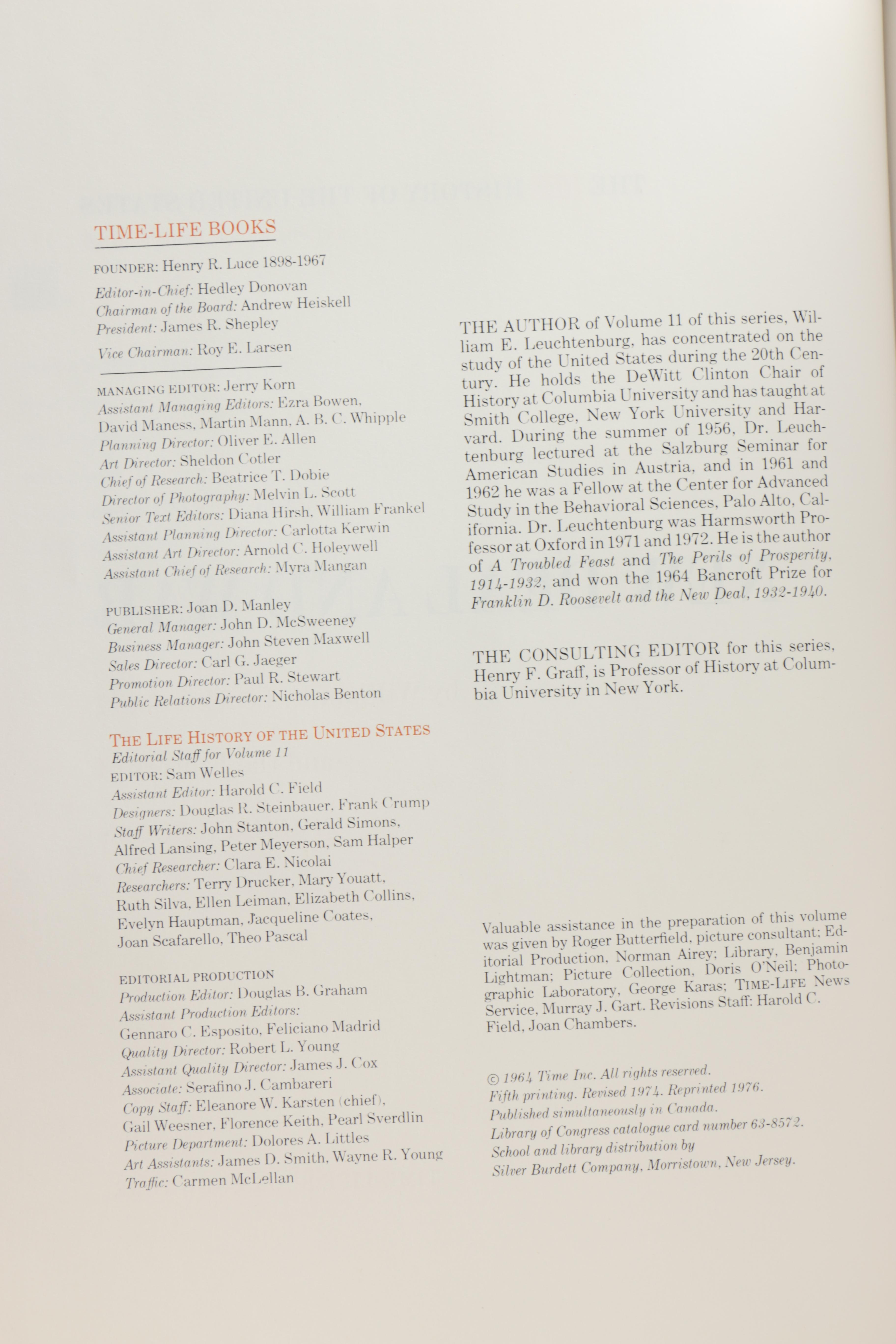 "The Life History of the United States" Encyclopedia Set