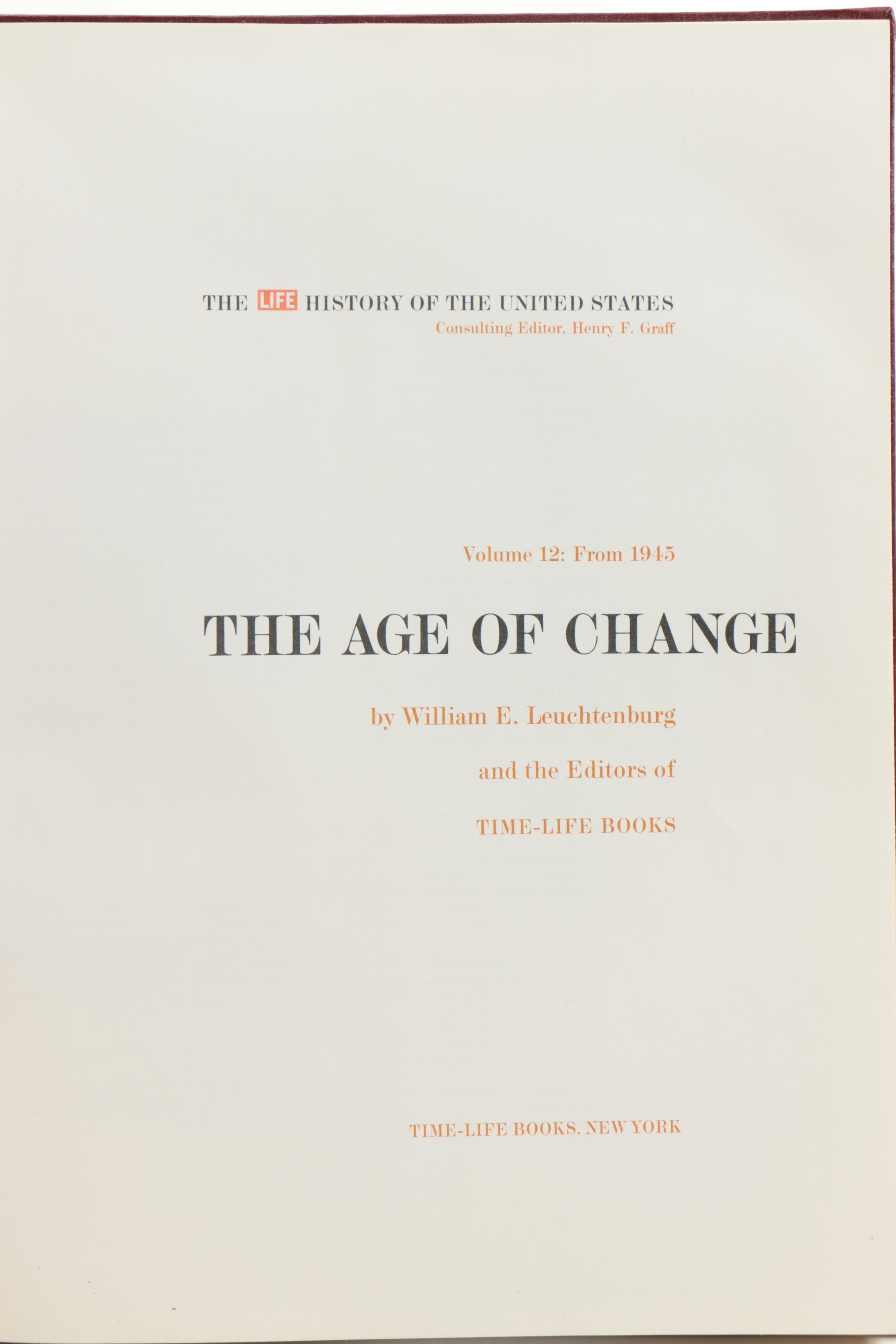 "The Life History of the United States" Encyclopedia Set