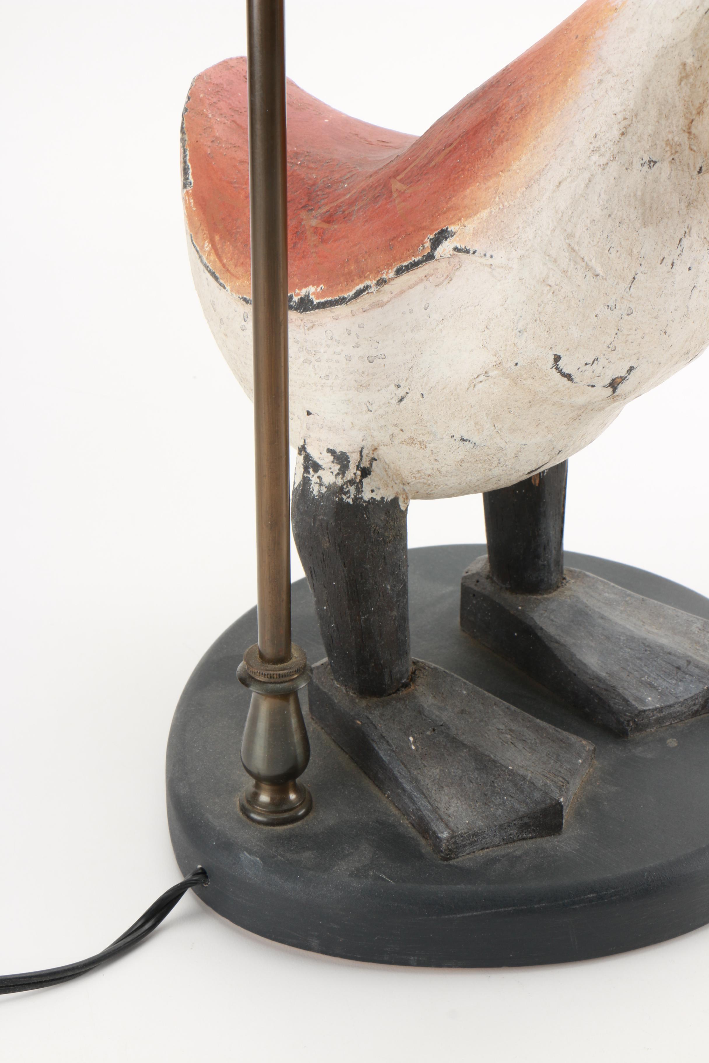 Wooden Duck Table Lamps