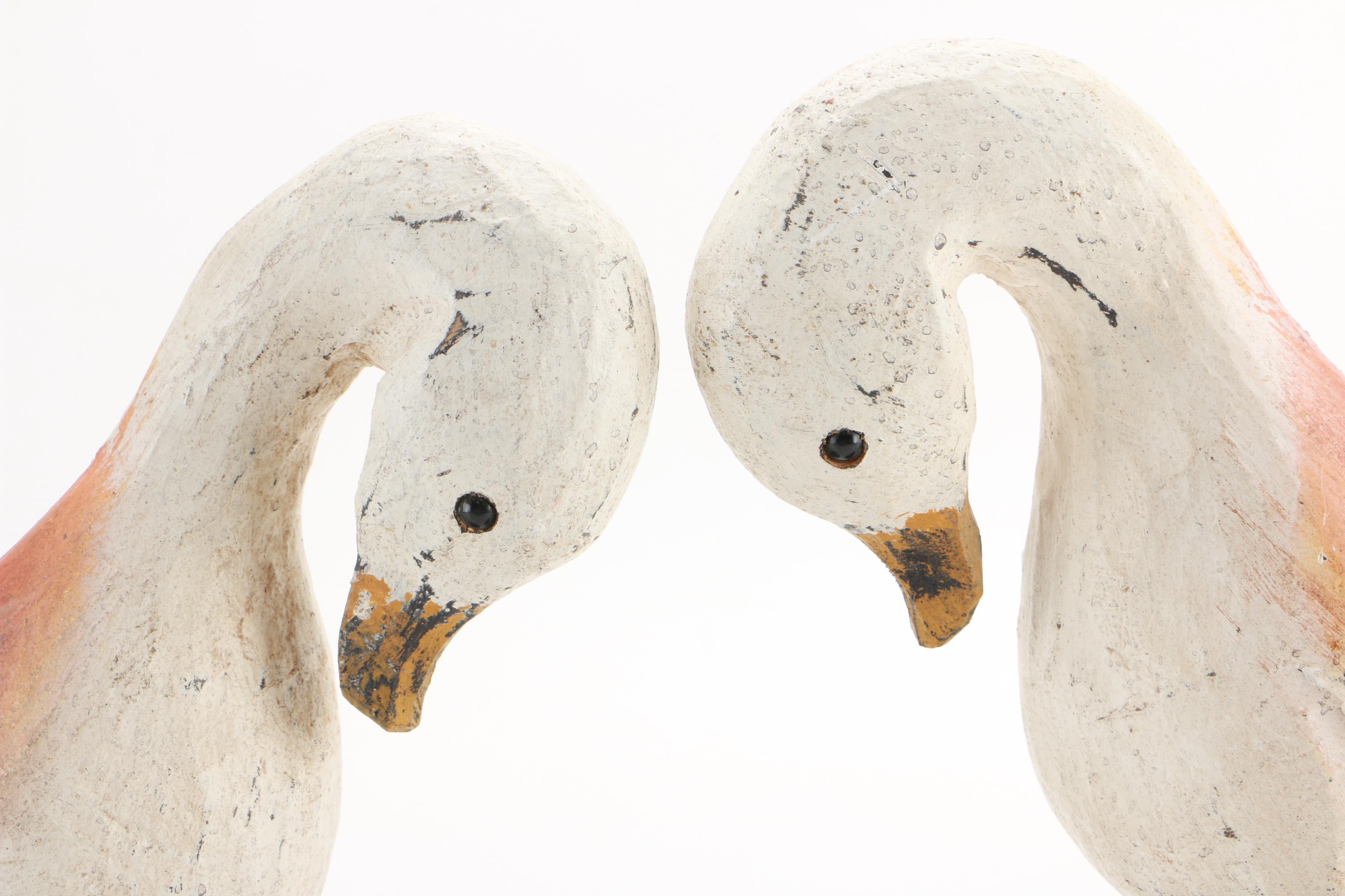 Wooden Duck Table Lamps