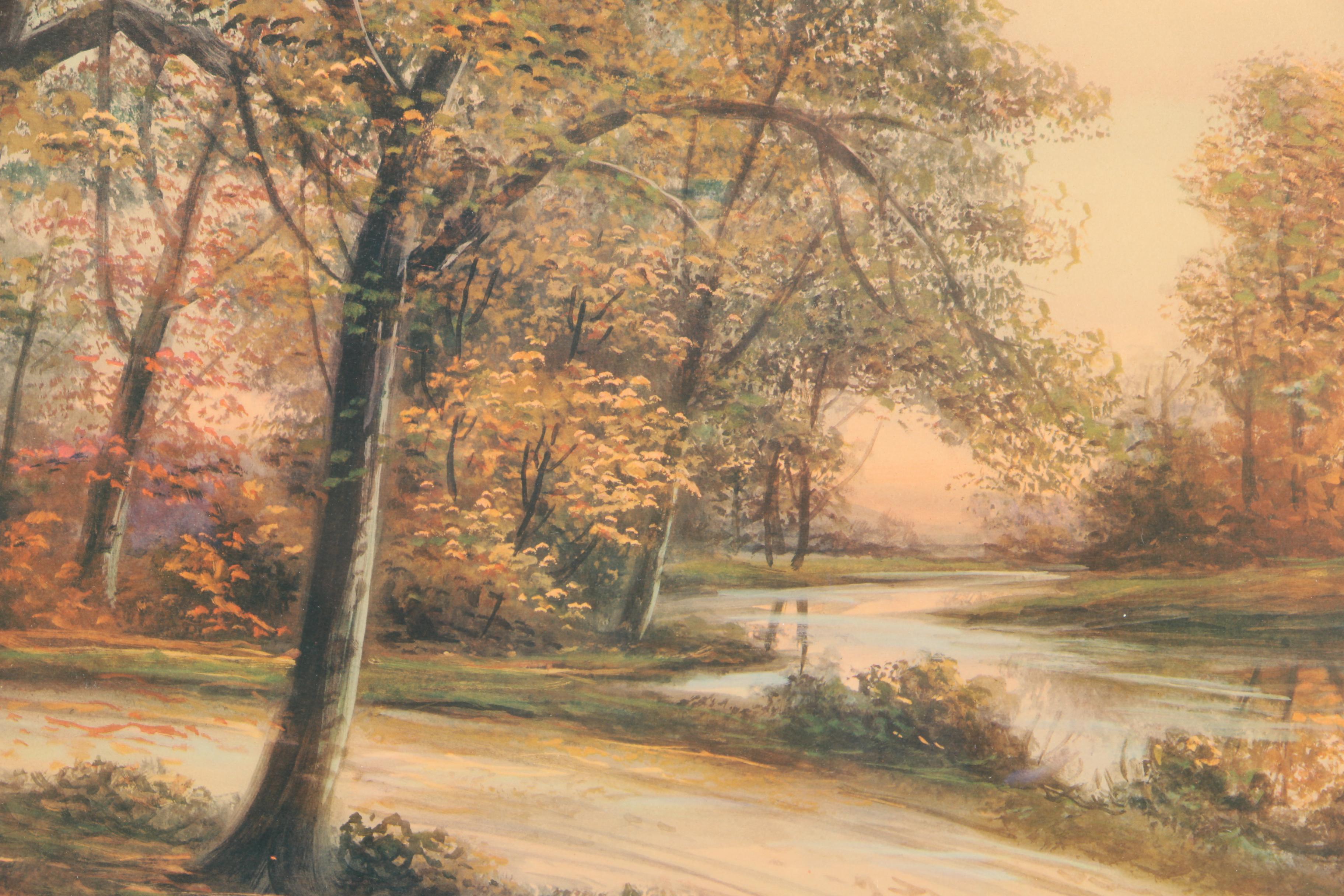 Reproduction after a Allen Fontaine Painting