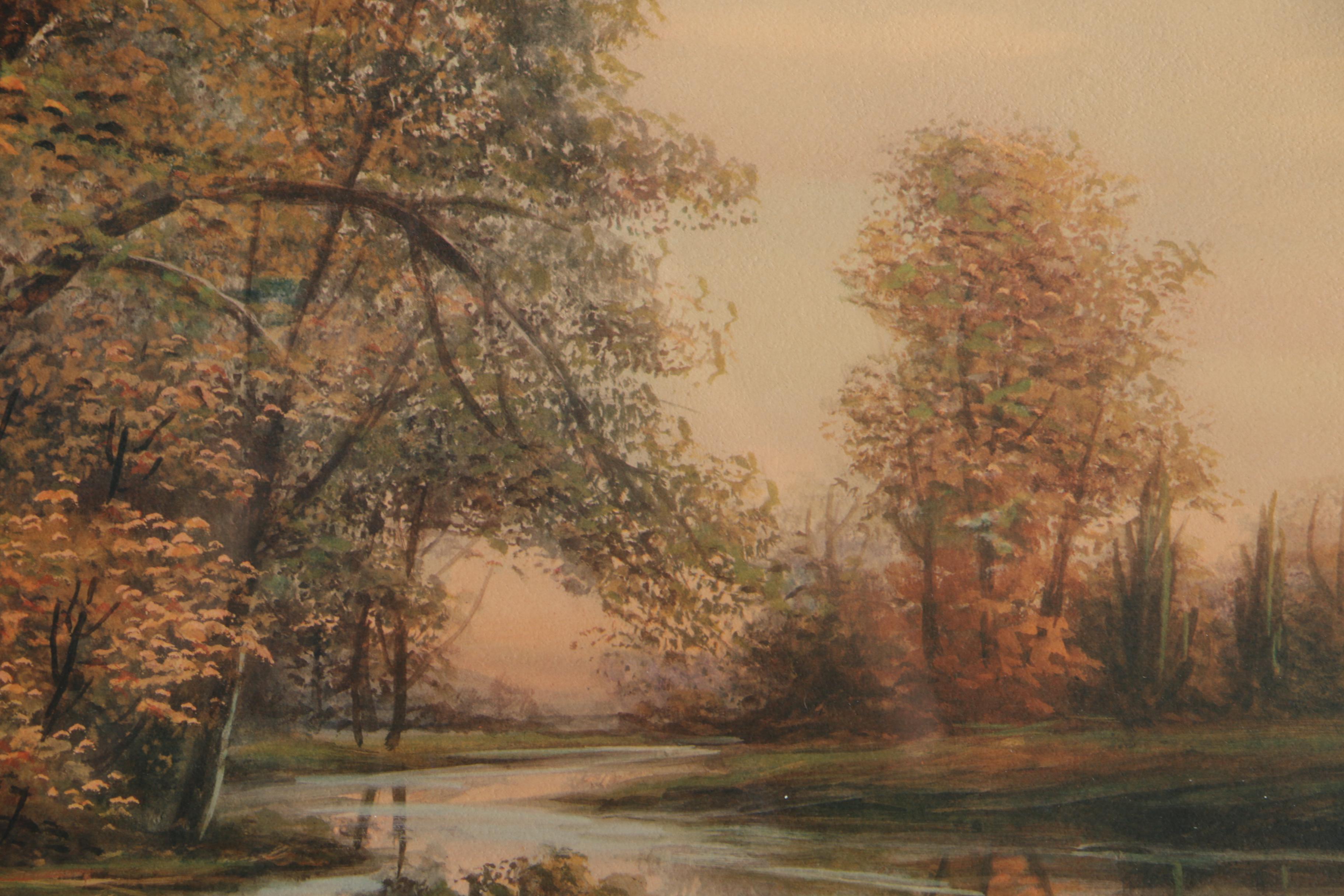 Reproduction after a Allen Fontaine Painting