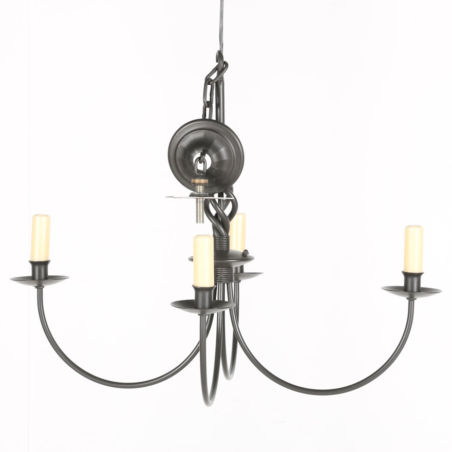 Scrolled Arm Chandelier