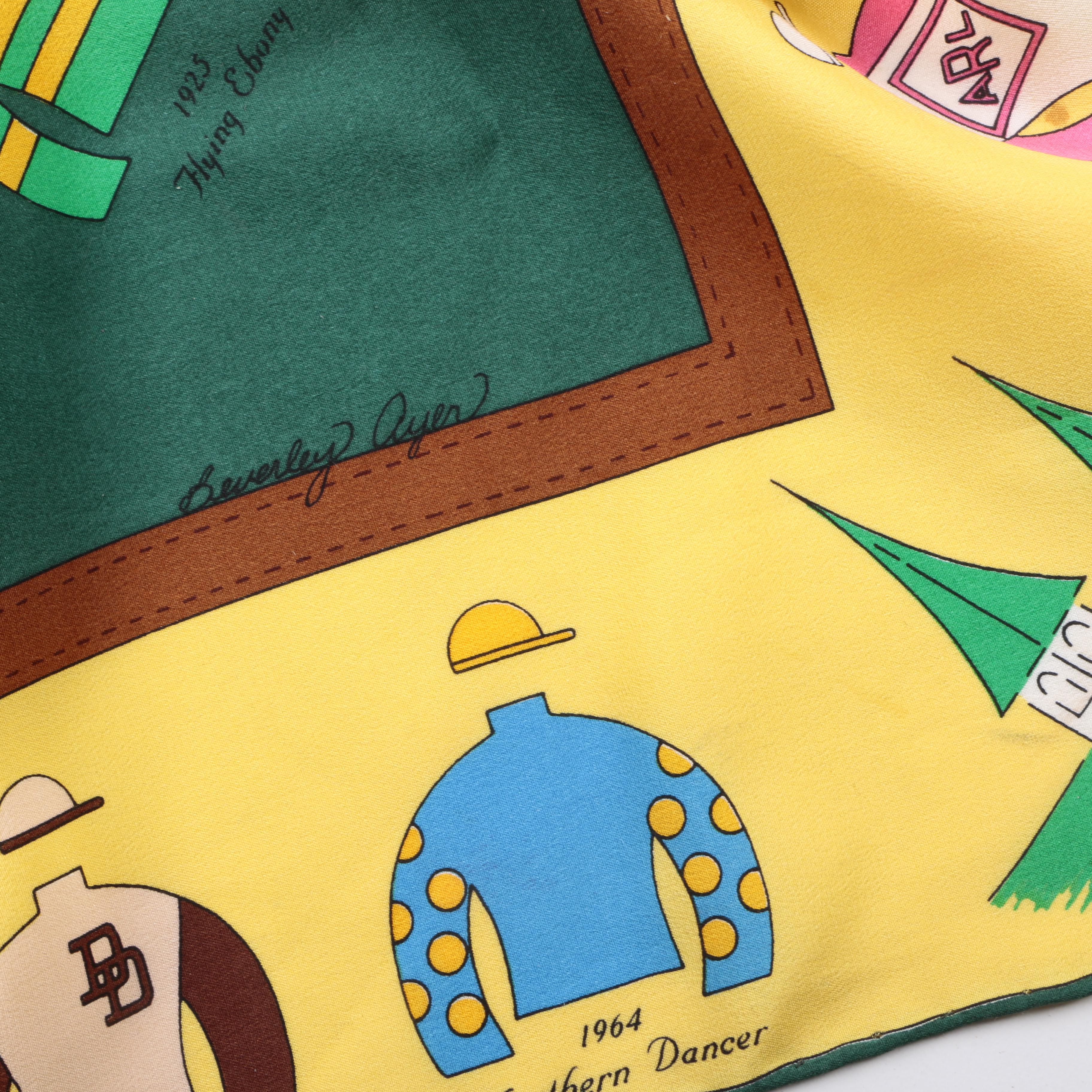 Candace Sturgell 1988 Kentucky Derby Scarf