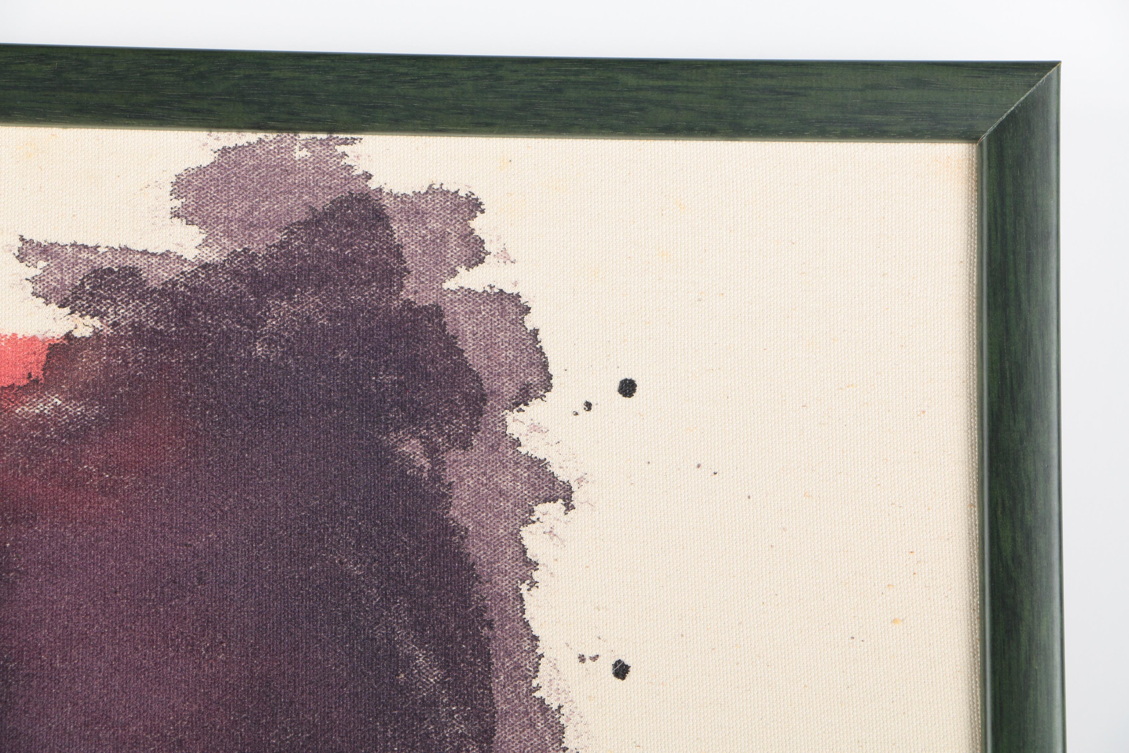 Bolinger Cohen Acrylic Painting of Abstract Forms