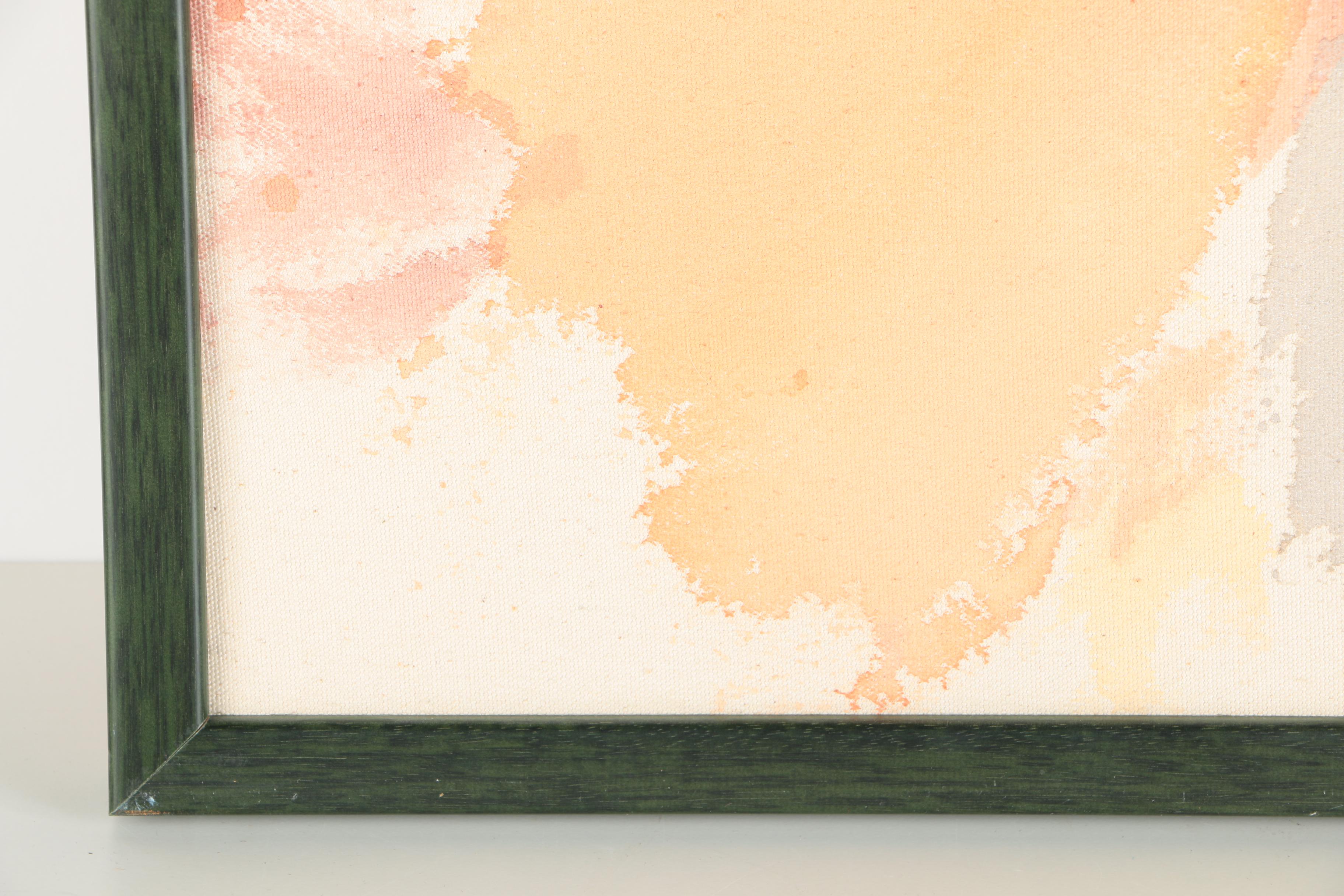 Bolinger Cohen Acrylic Painting of Abstract Forms