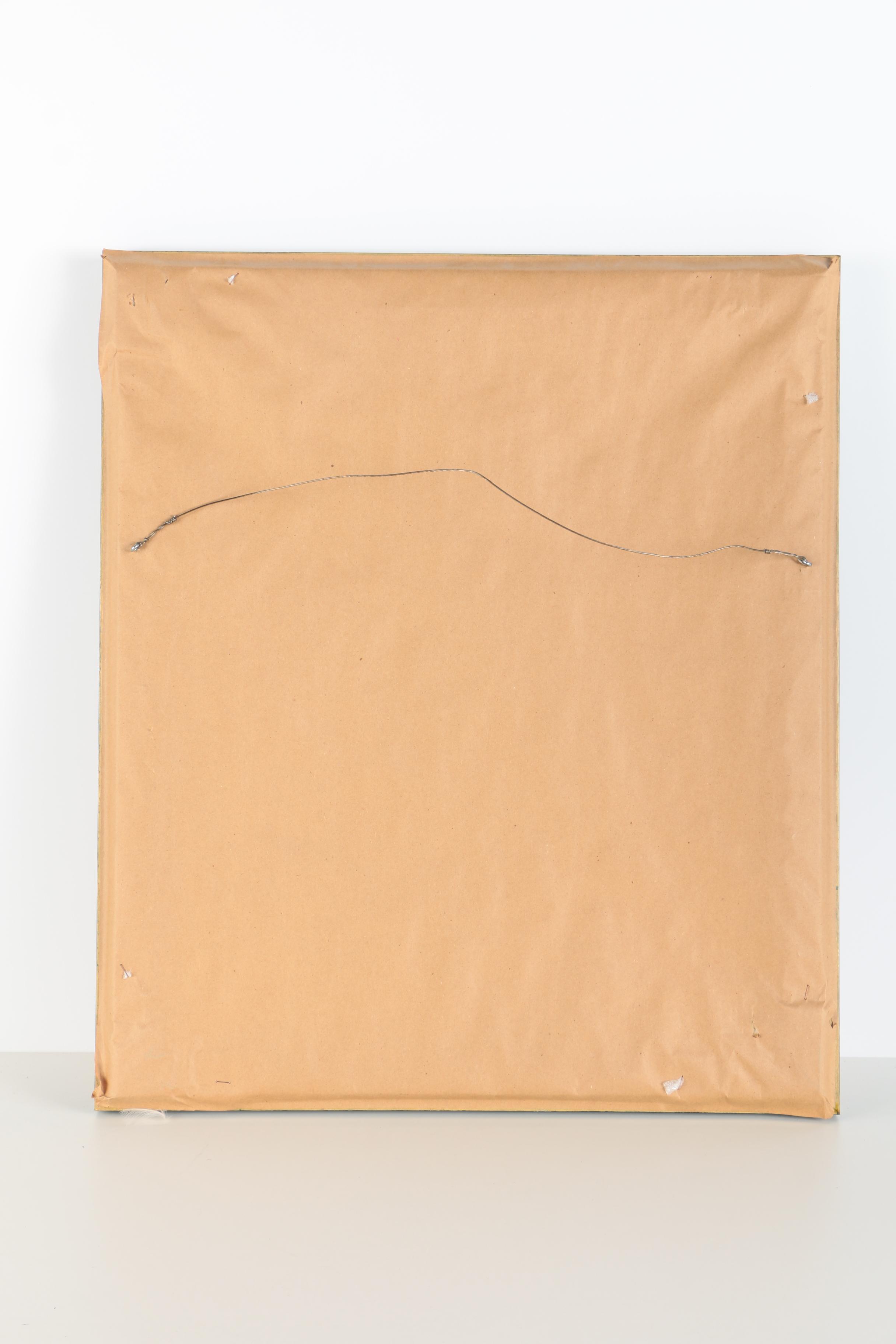 Bolinger Cohen Acrylic Painting of Abstract Forms