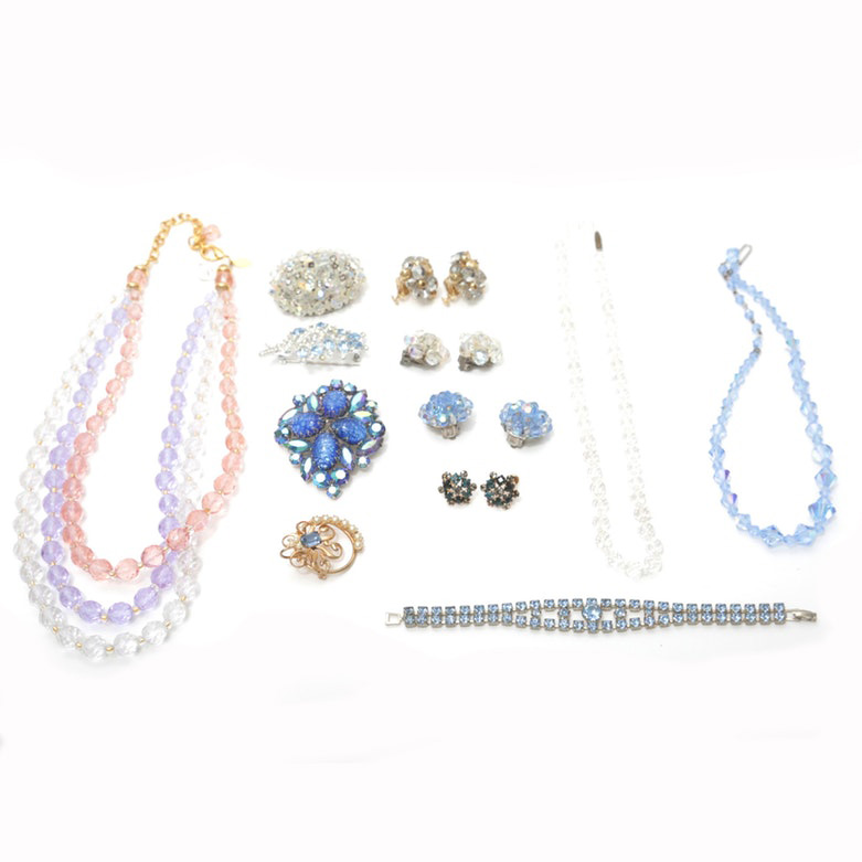 Vintage Beaded Costume Jewelry