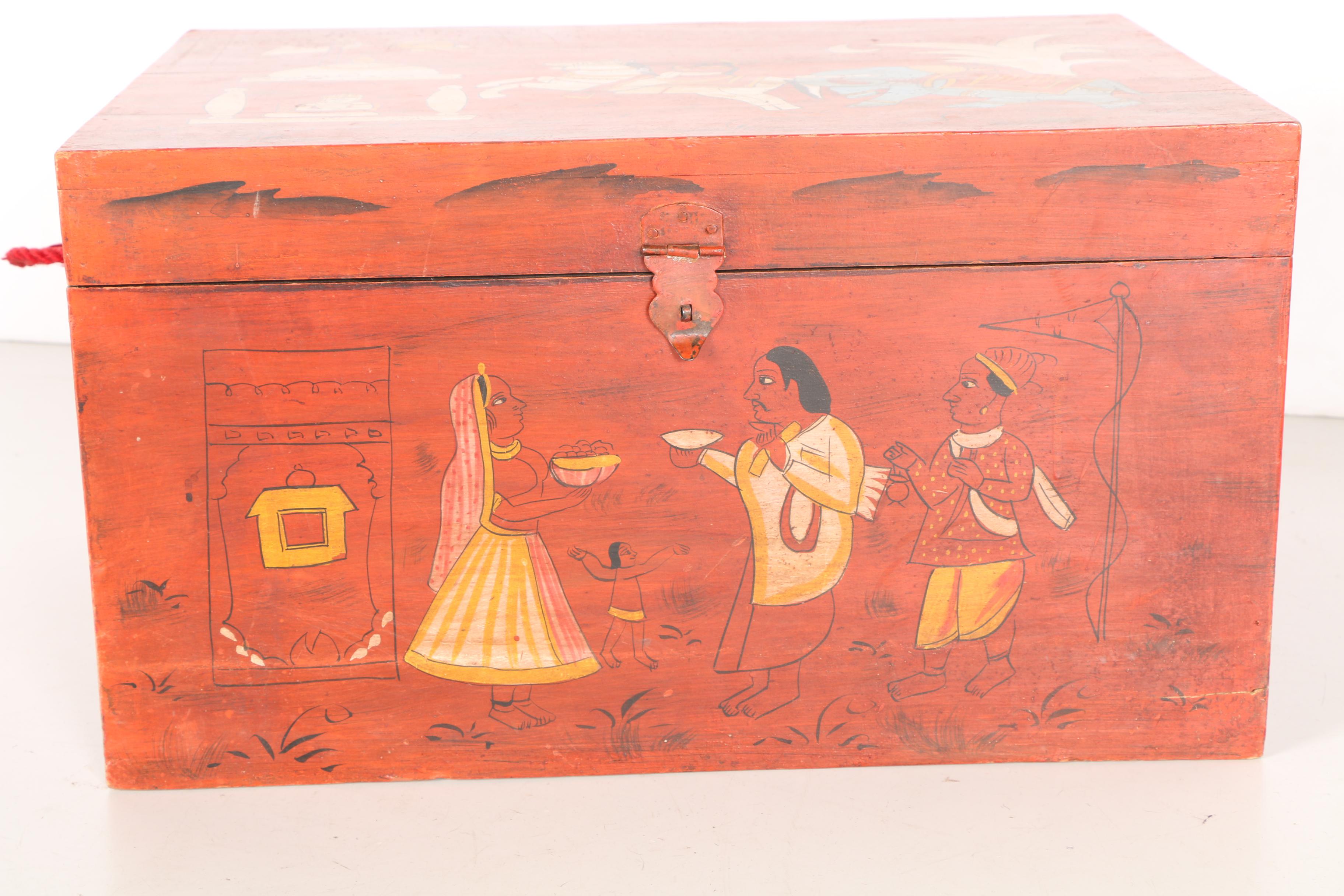 South Asian Wooden Chest