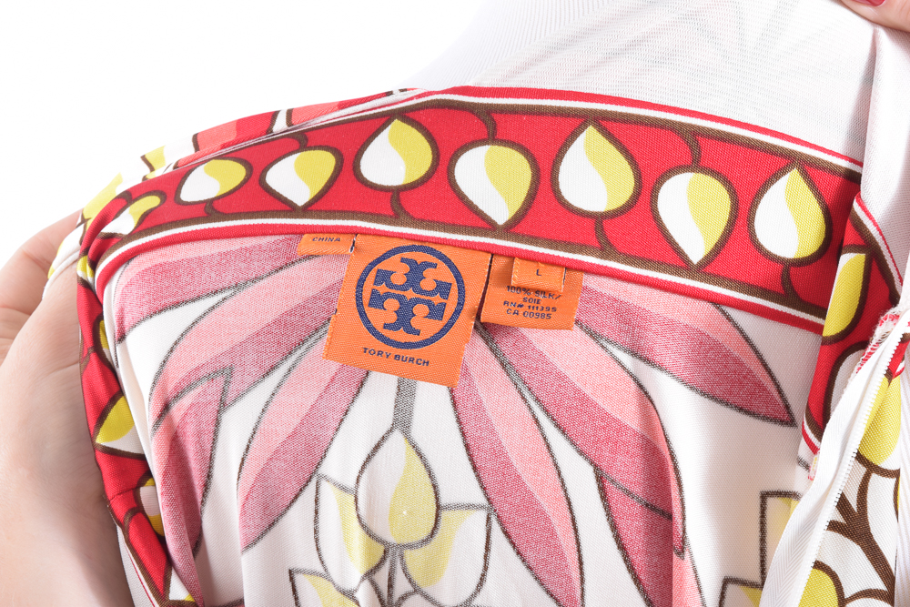 Tony Burch Silk Dress and Necklace