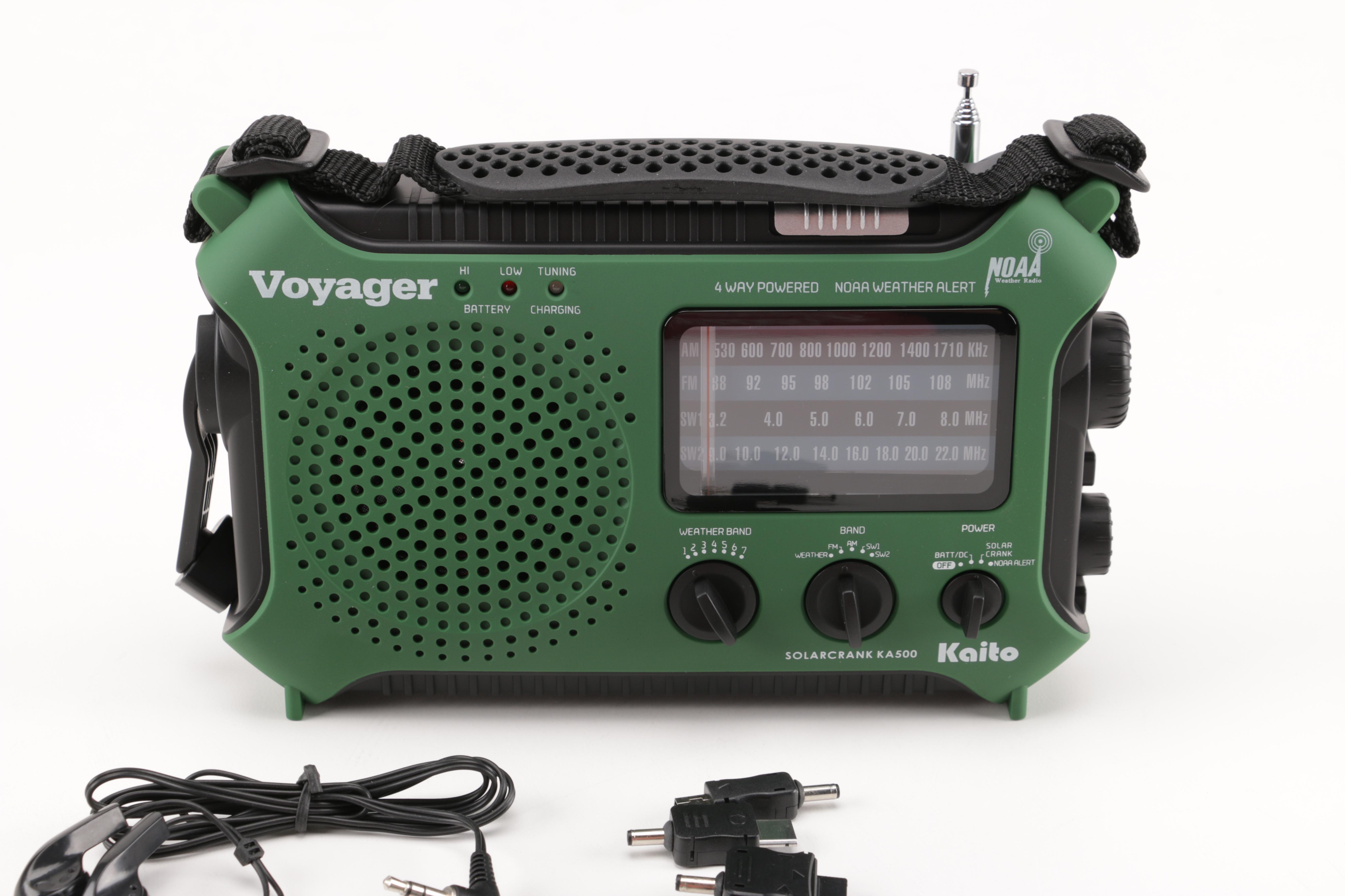Voyager Kaito KA500 Solar Emergency Radio