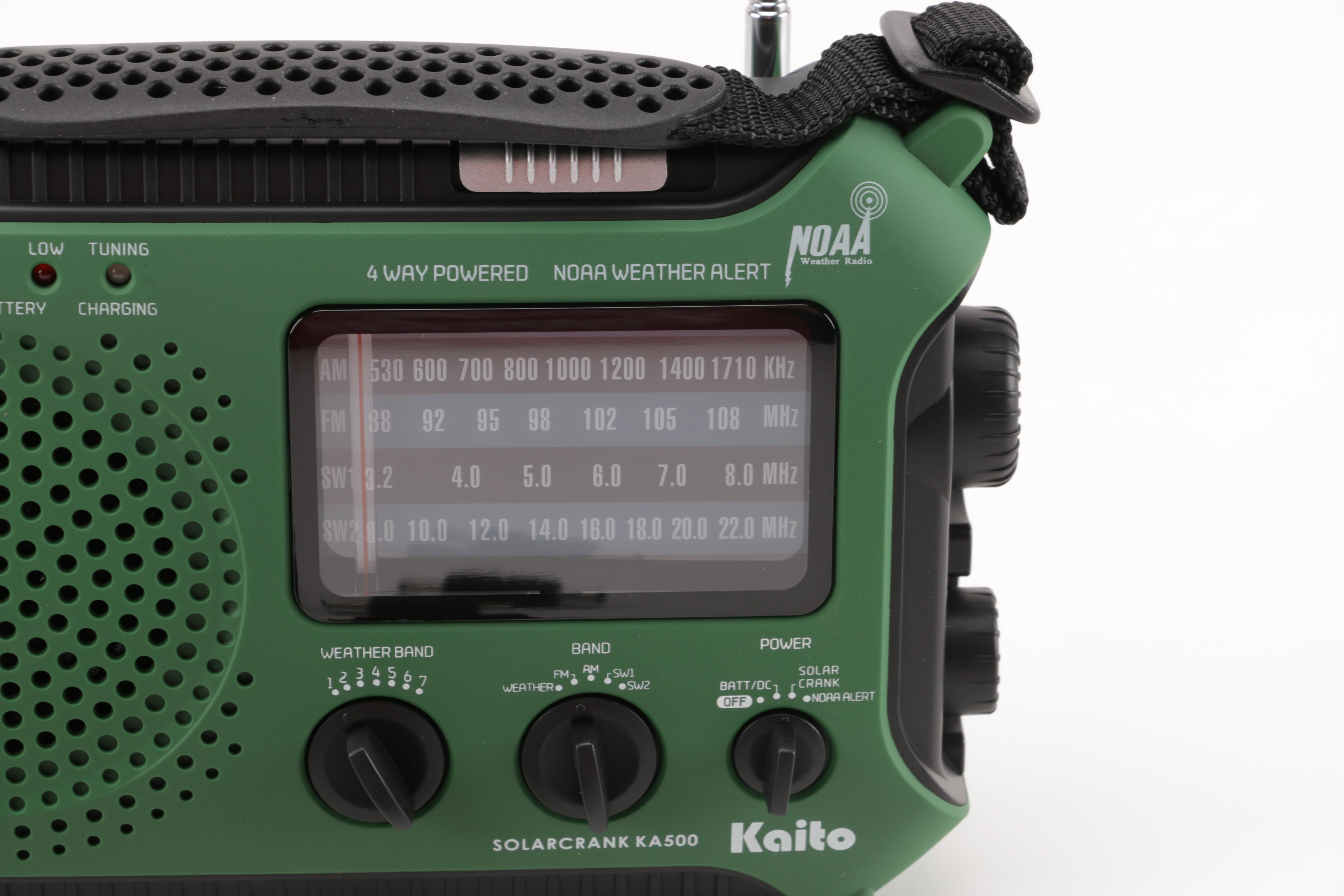 Voyager Kaito KA500 Solar Emergency Radio