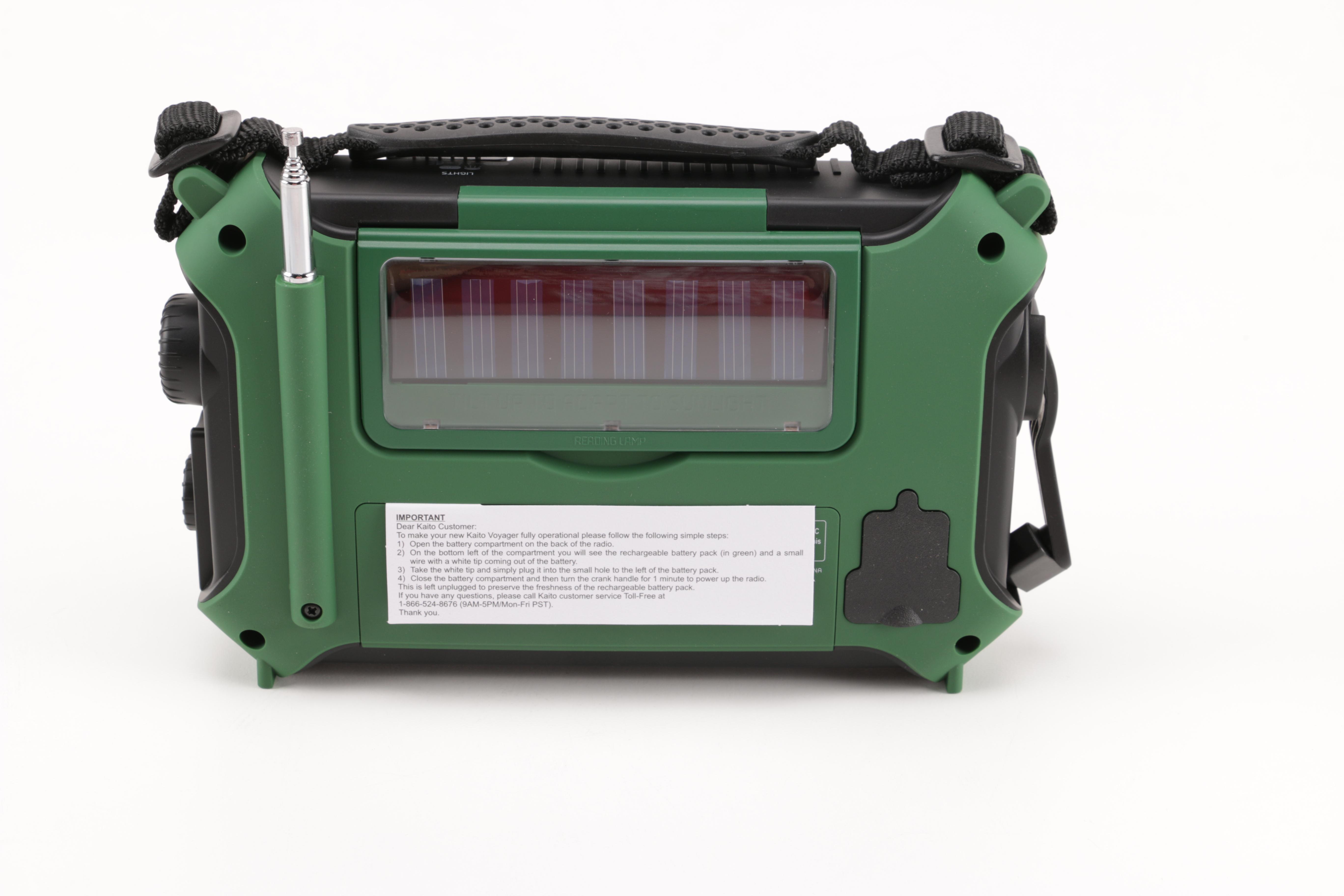 Voyager Kaito KA500 Solar Emergency Radio