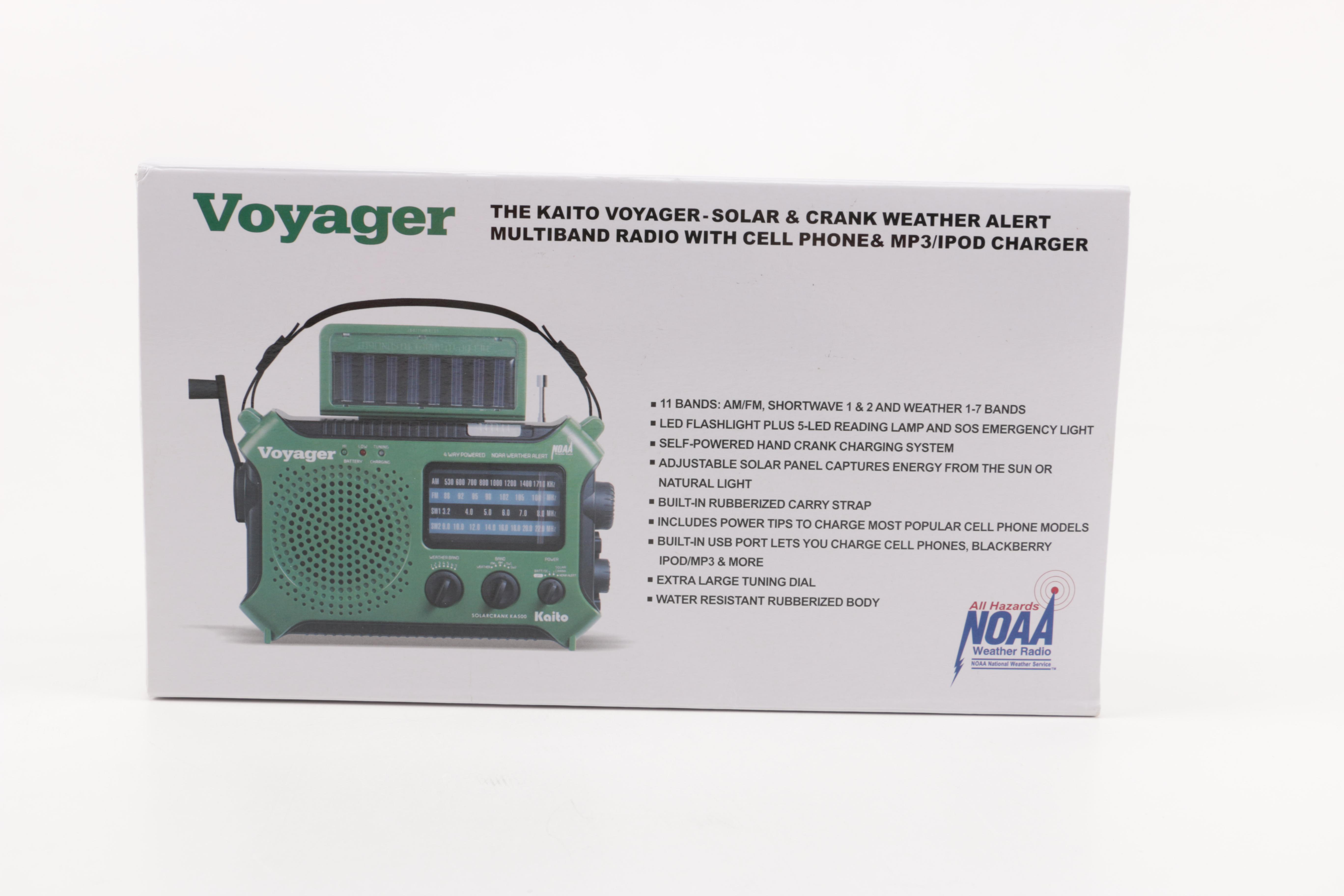 Voyager Kaito KA500 Solar Emergency Radio