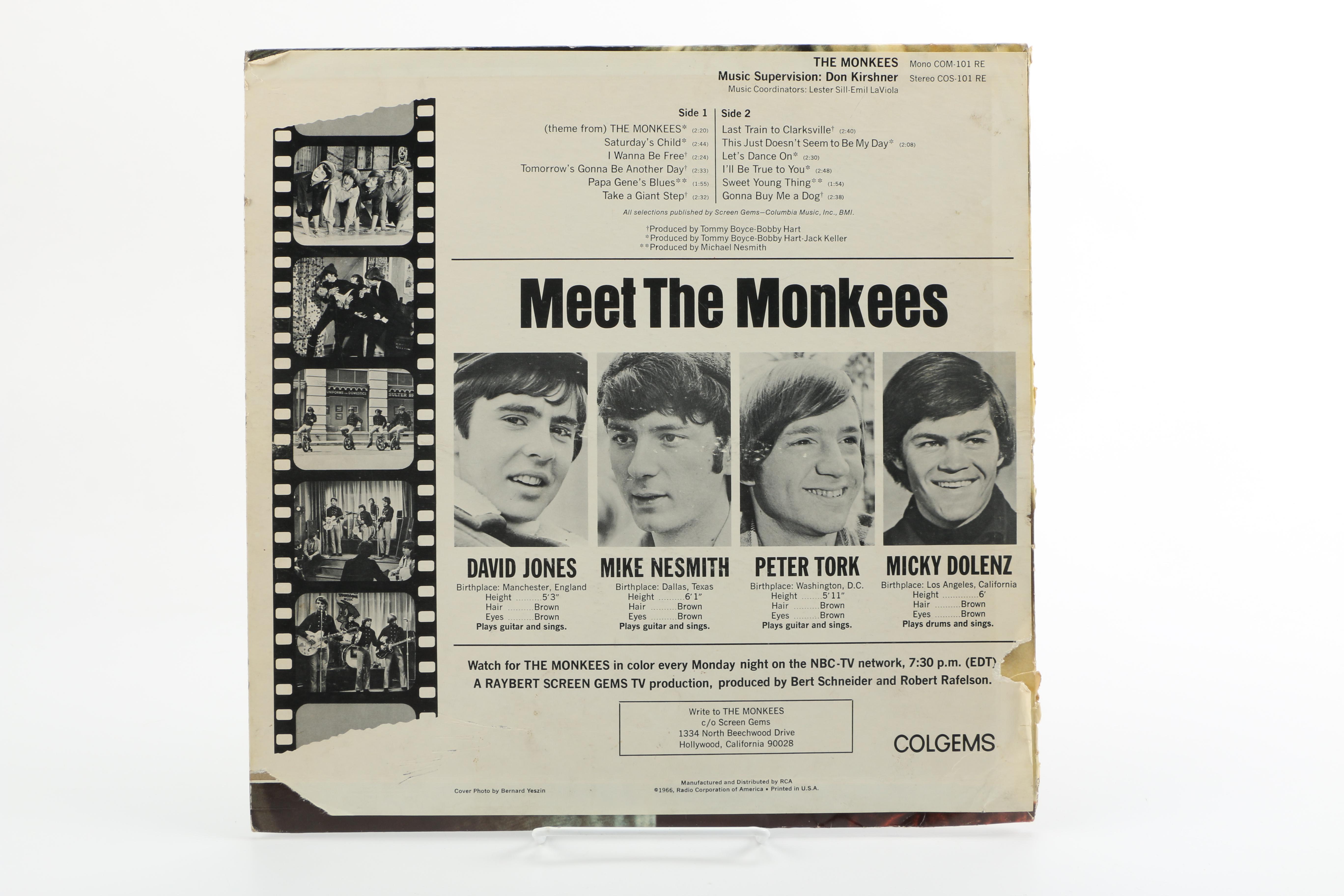 "Headquarters" and Other Monkees LPs