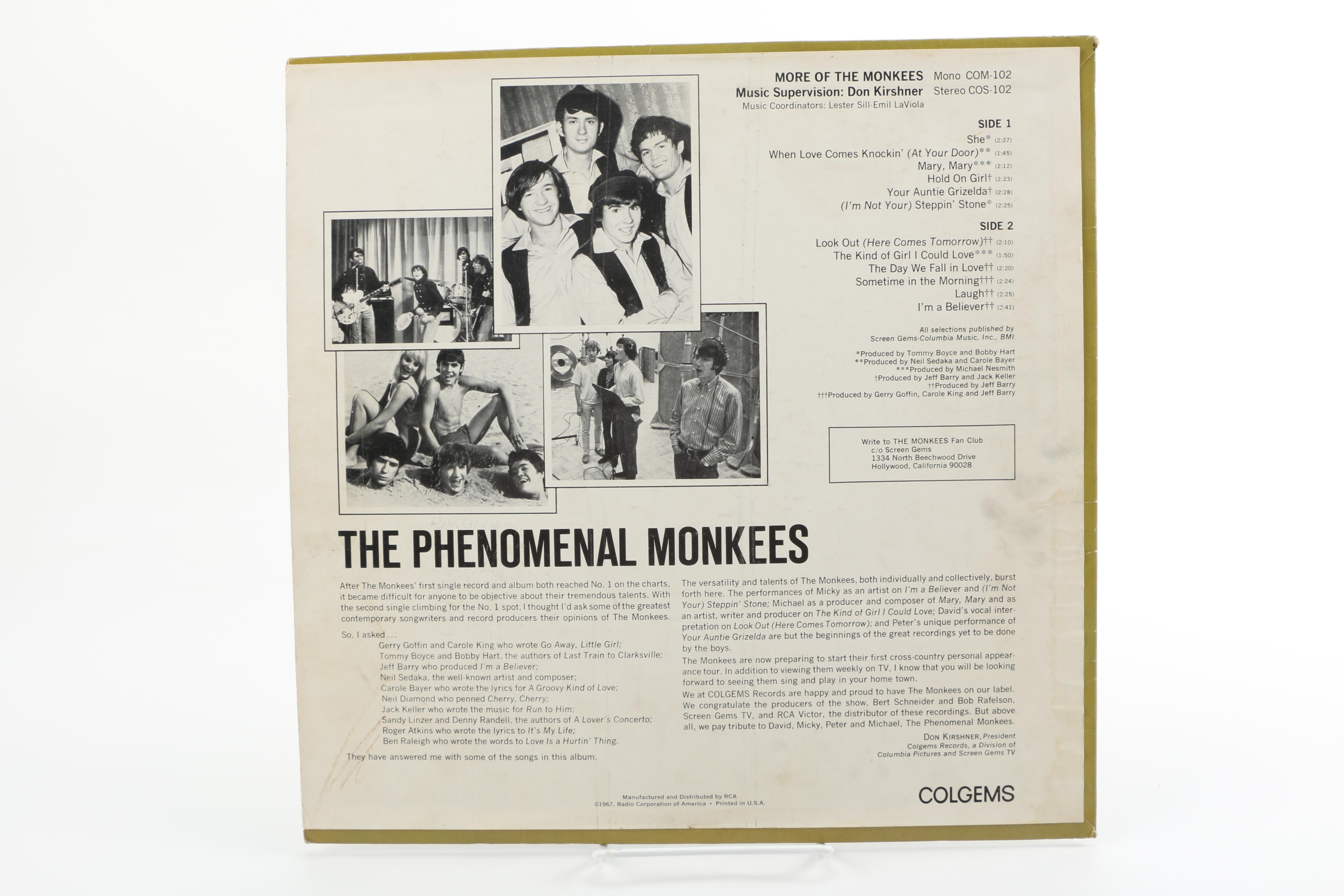 "Headquarters" and Other Monkees LPs