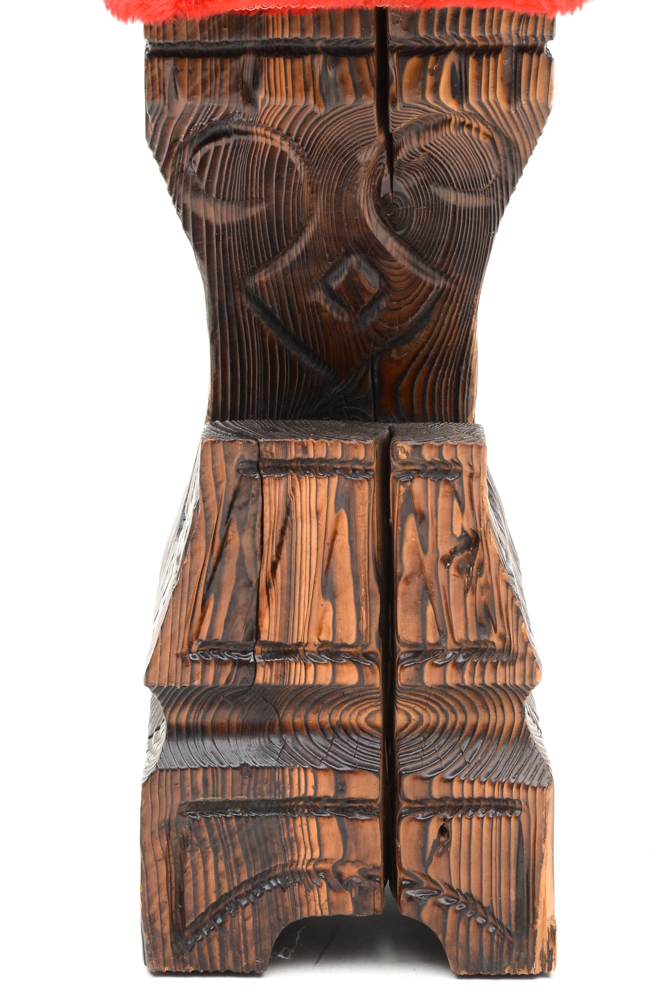 Six Vintage Tiki Stools