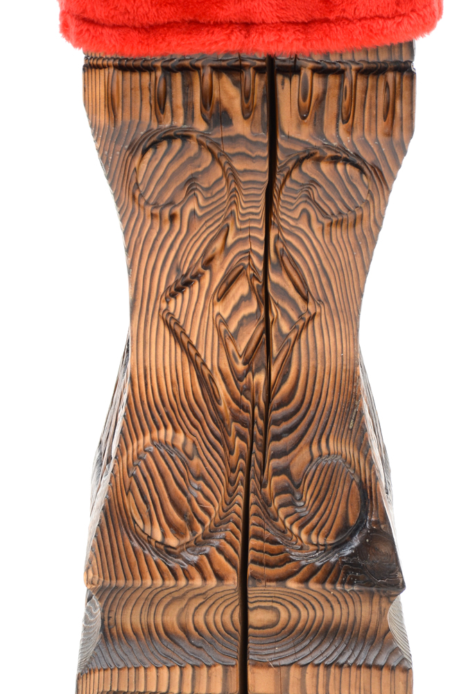 Six Vintage Tiki Stools