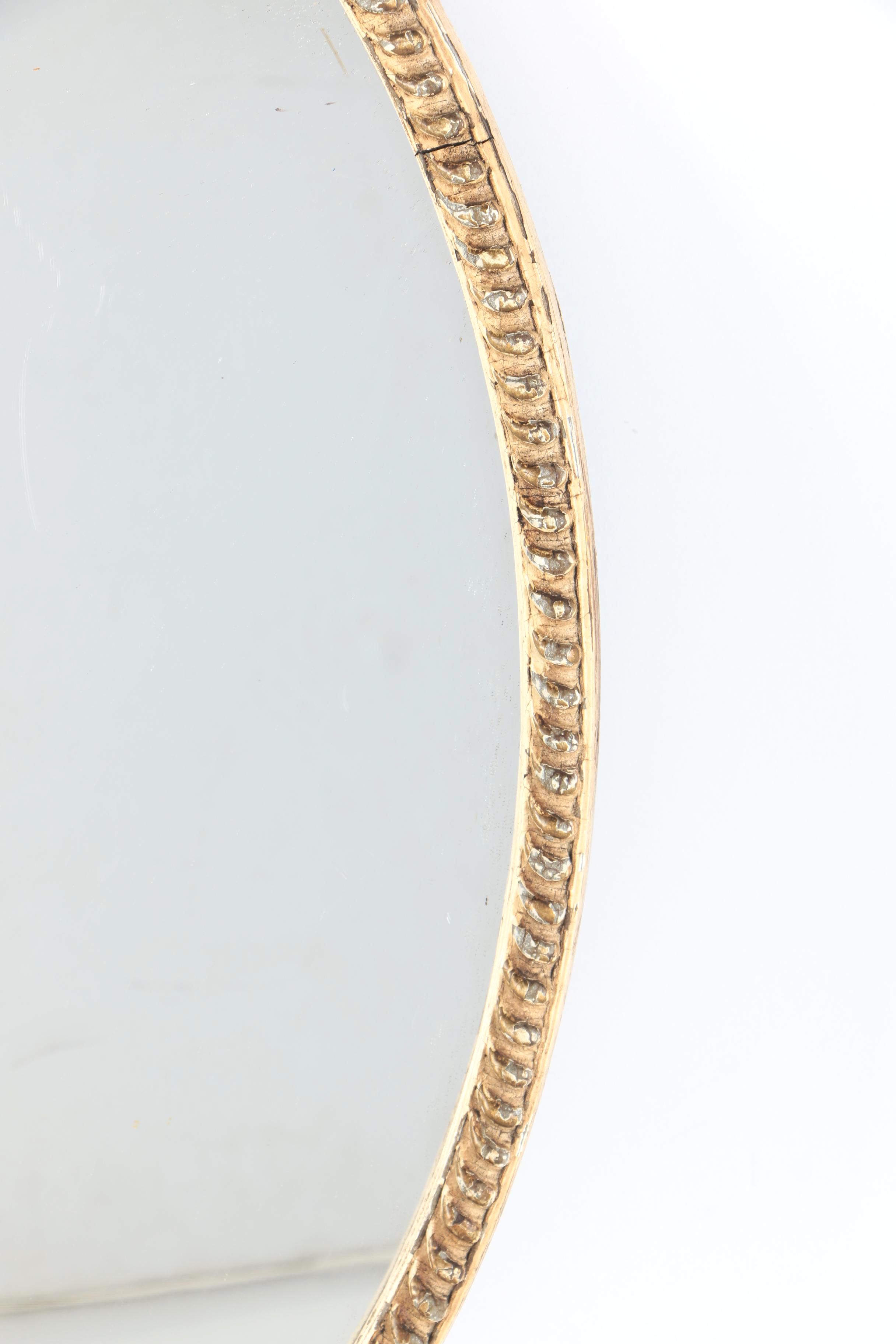 Gold Gilt Wooden Wall Mirror