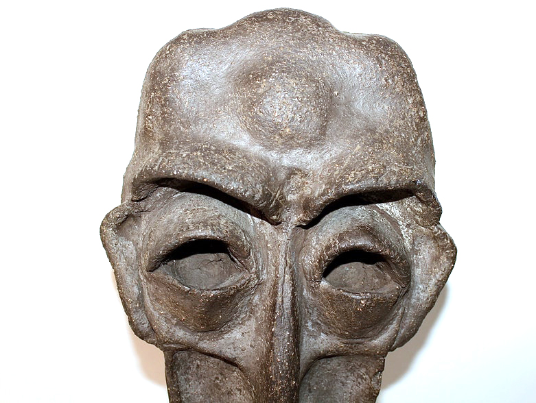 Original David Henneberg African Mask Sculpture
