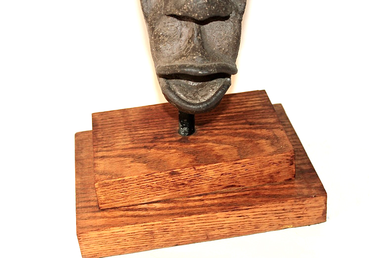 Original David Henneberg African Mask Sculpture