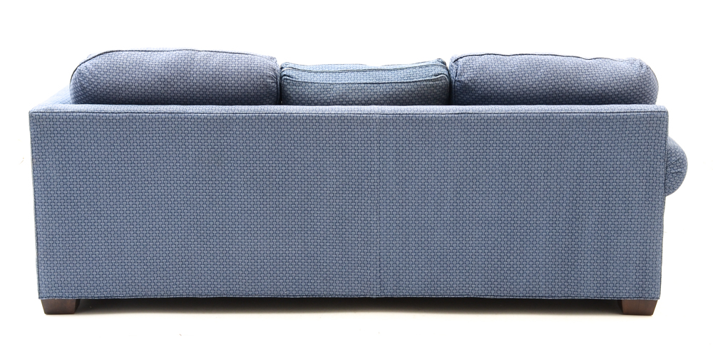 Calico Corners Blue Sectional Sofa