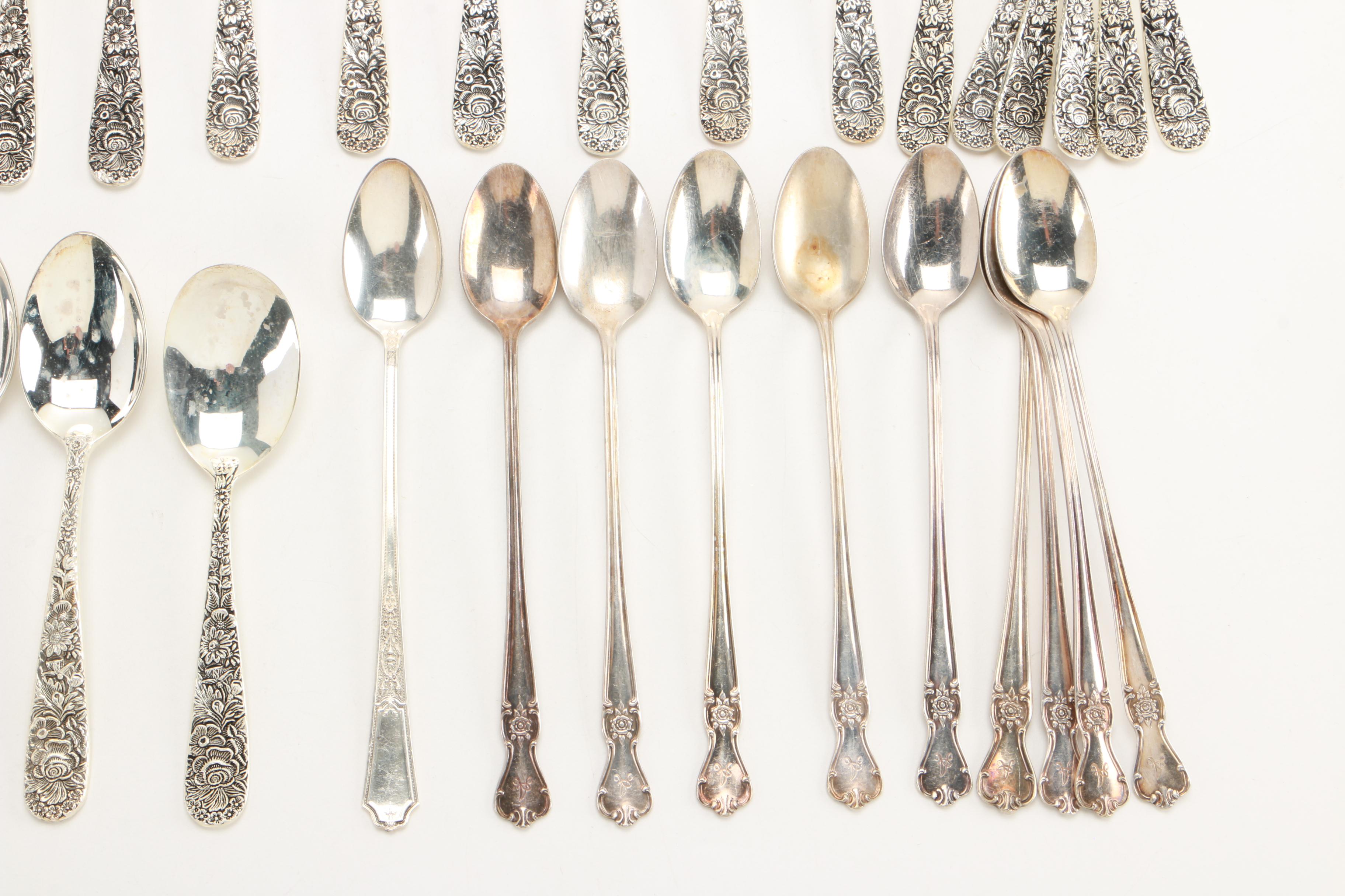 "Olde Bouquet" Plated Silver Flatware by Godinger and More