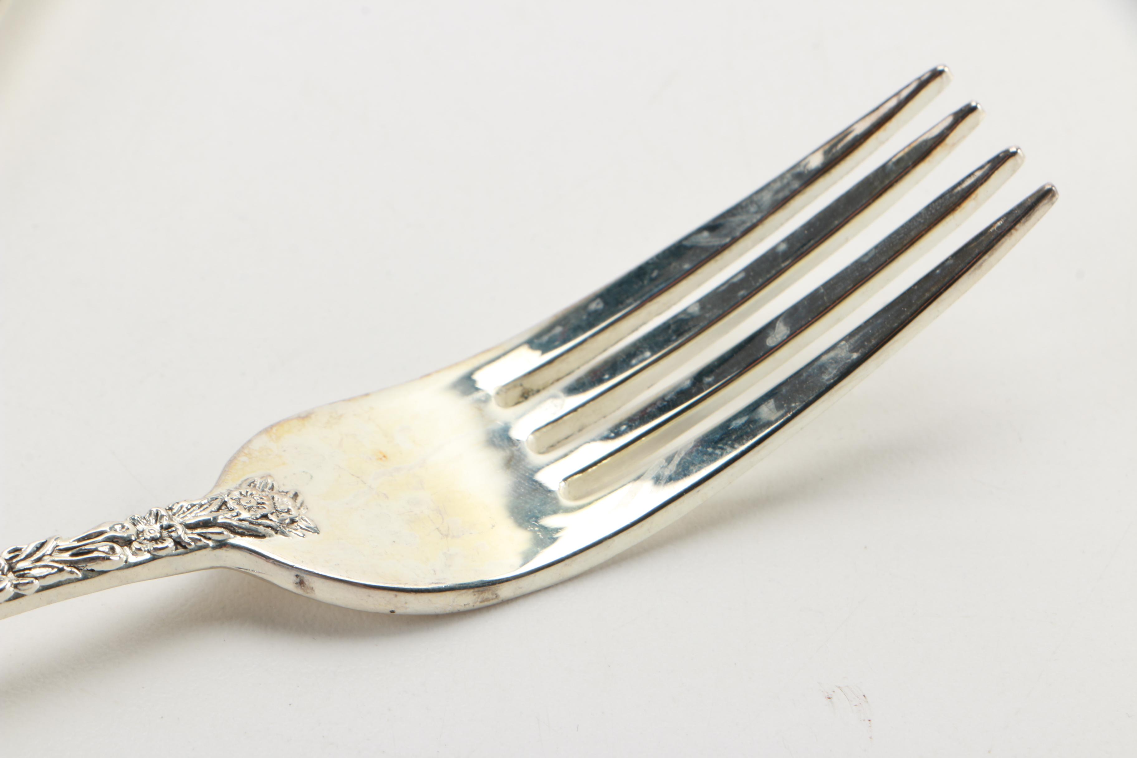 "Olde Bouquet" Plated Silver Flatware by Godinger and More