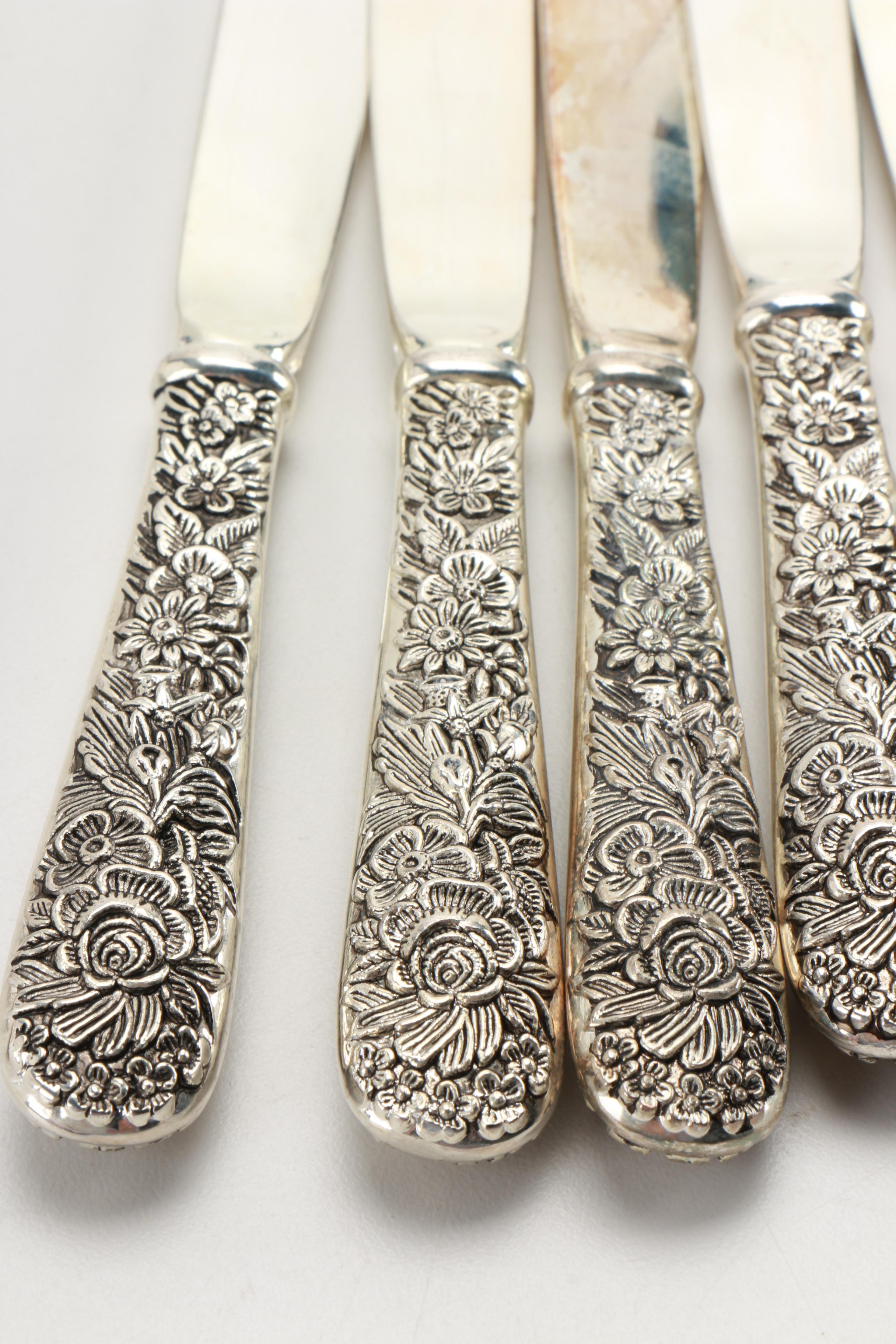 "Olde Bouquet" Plated Silver Flatware by Godinger and More