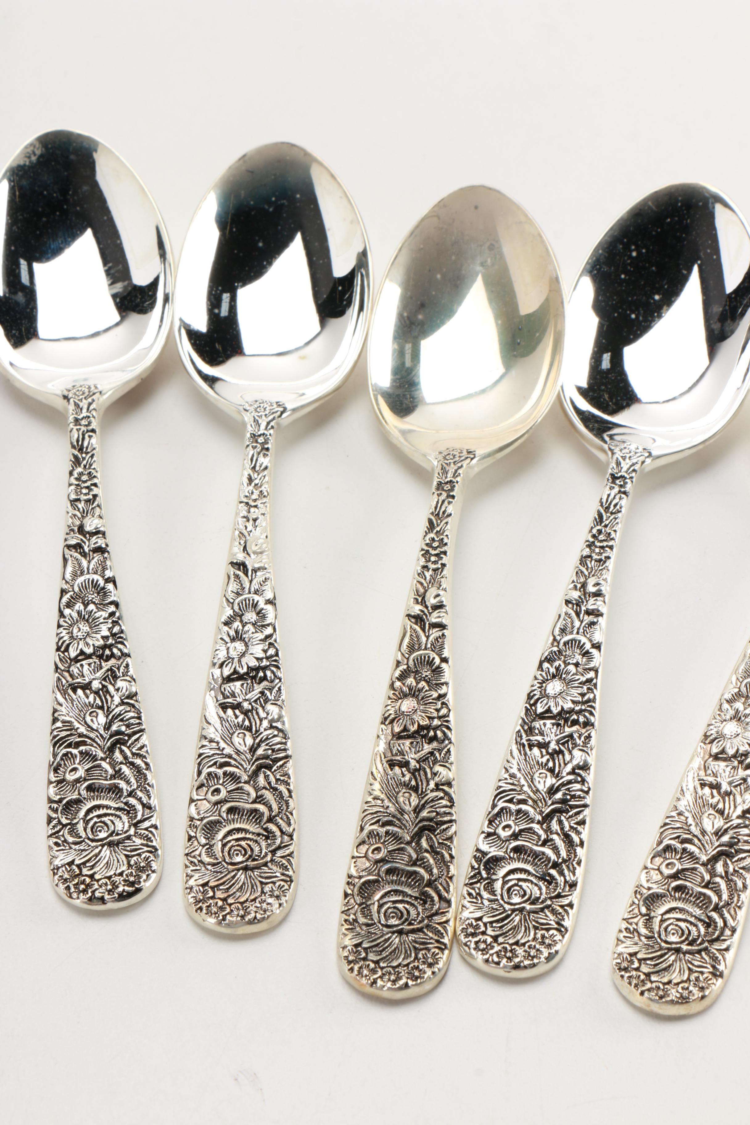 "Olde Bouquet" Plated Silver Flatware by Godinger and More