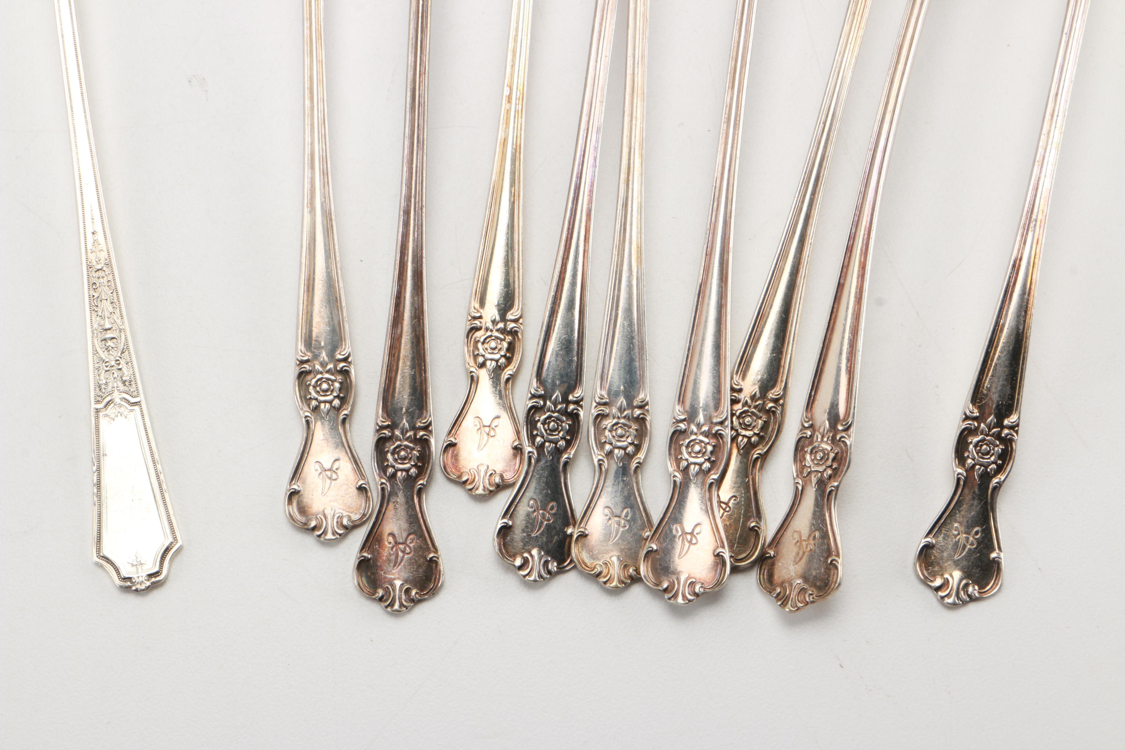 "Olde Bouquet" Plated Silver Flatware by Godinger and More