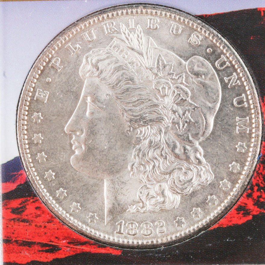 1882 S Silver Morgan Dollar