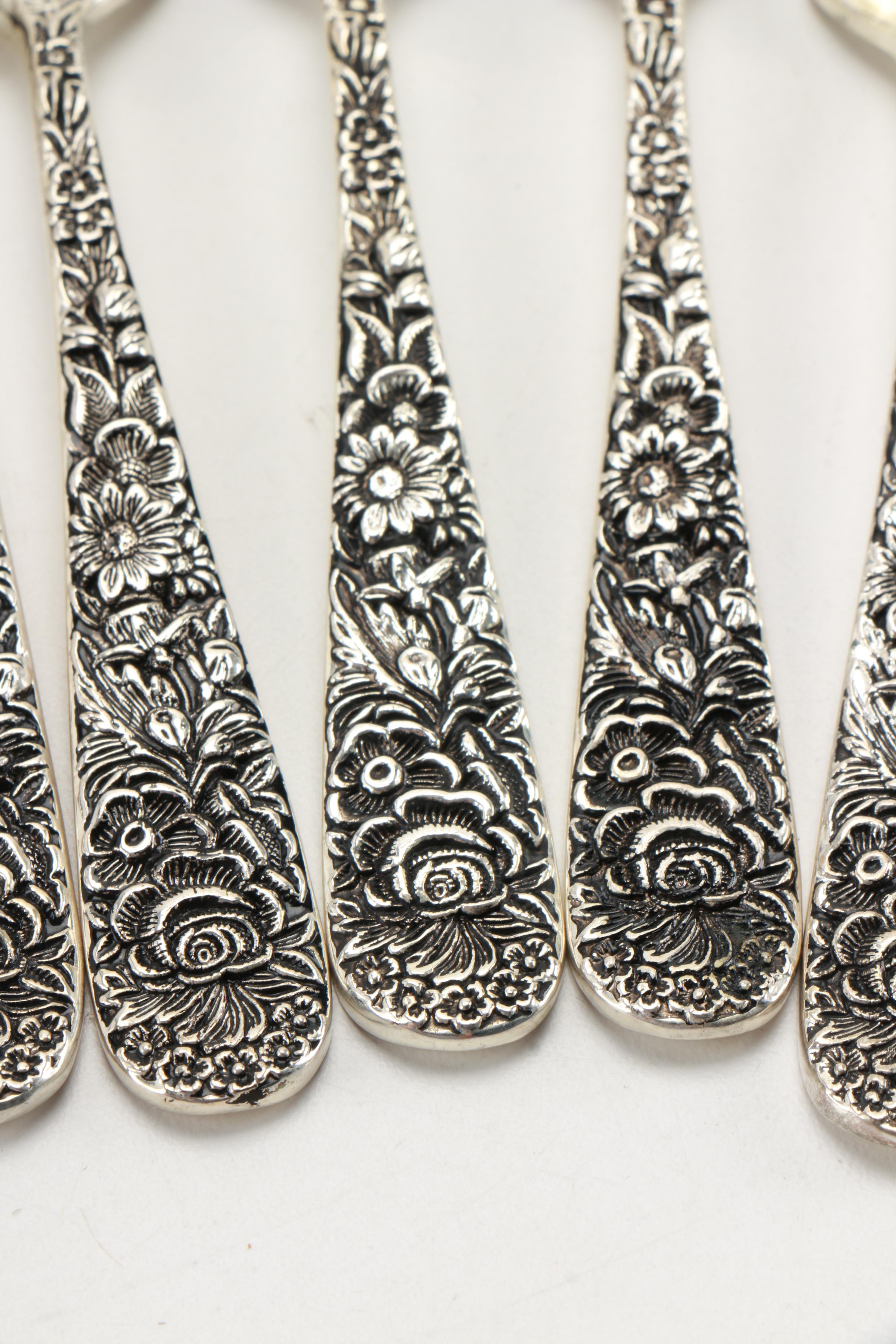 "Olde Bouquet" Plated Silver Flatware by Godinger and More