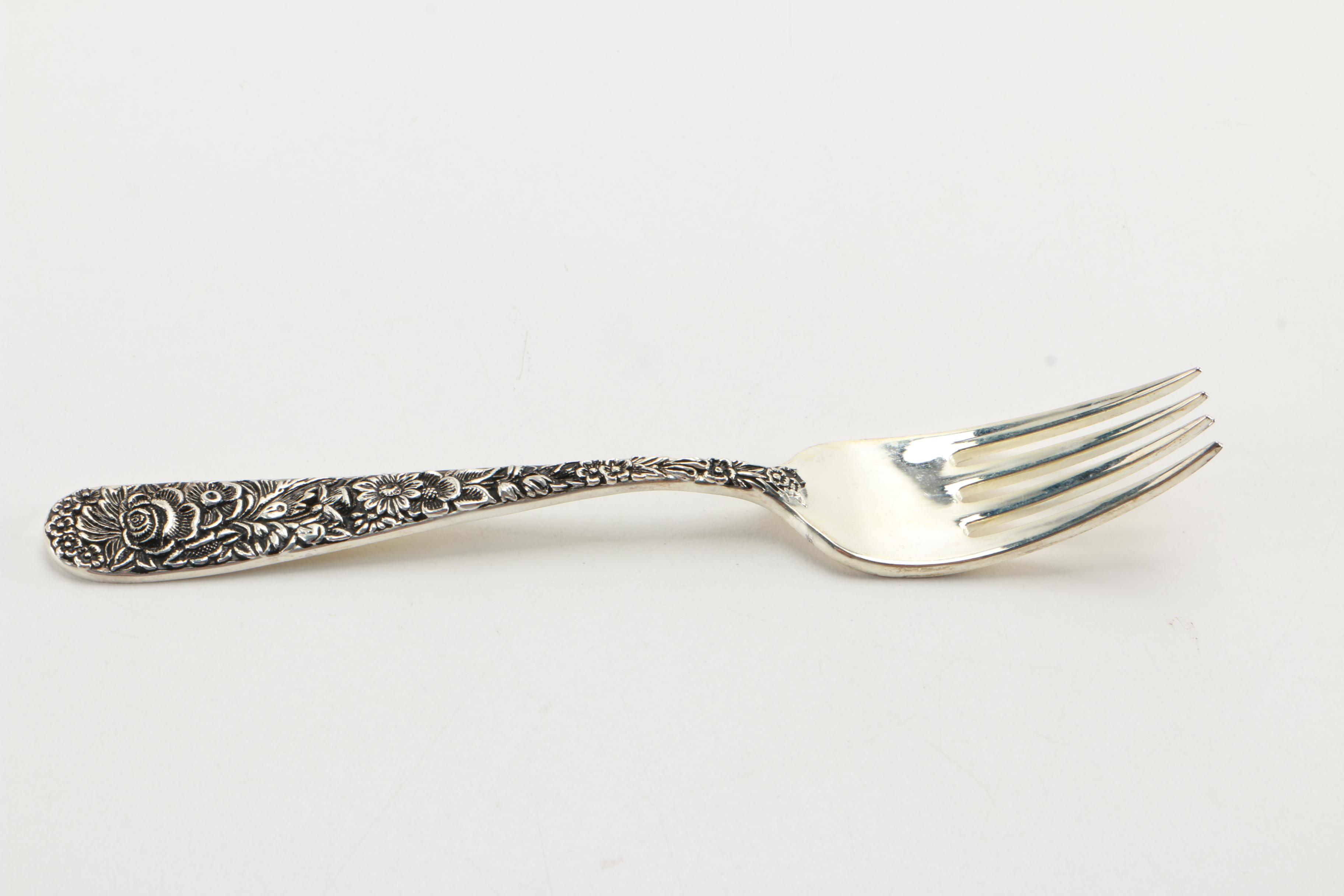 "Olde Bouquet" Plated Silver Flatware by Godinger and More