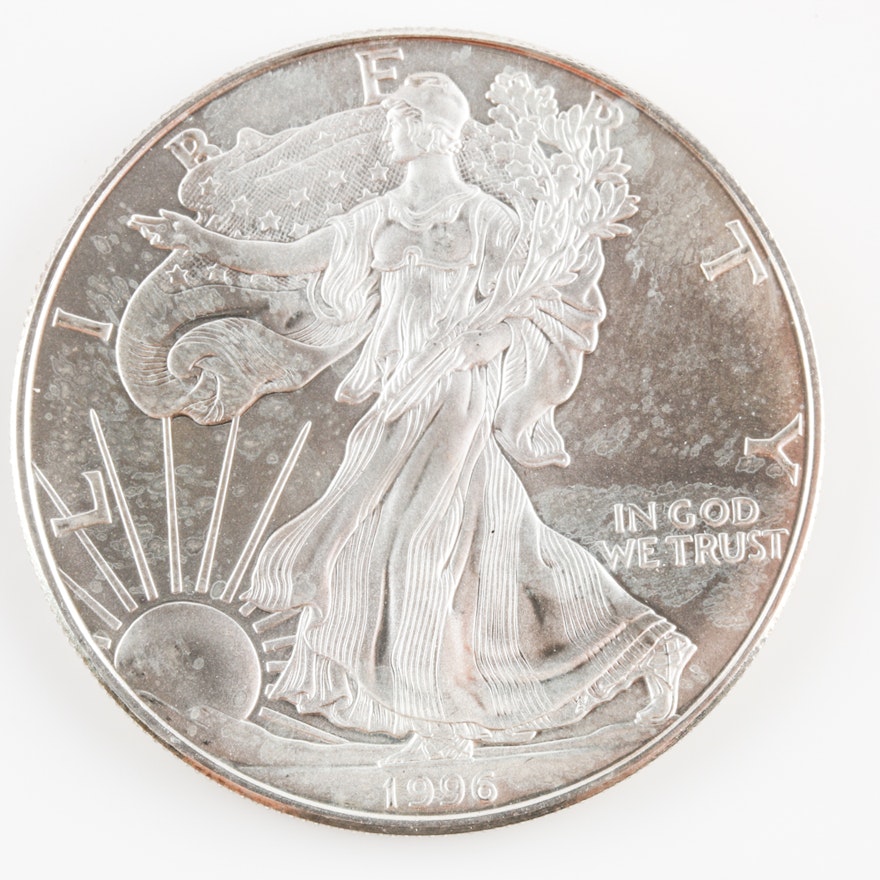 1996 One Dollar U.S. Silver Eagle