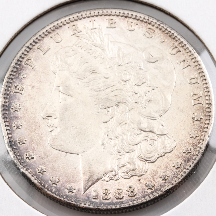 Low Mintage 1888 S Silver Morgan Dollar